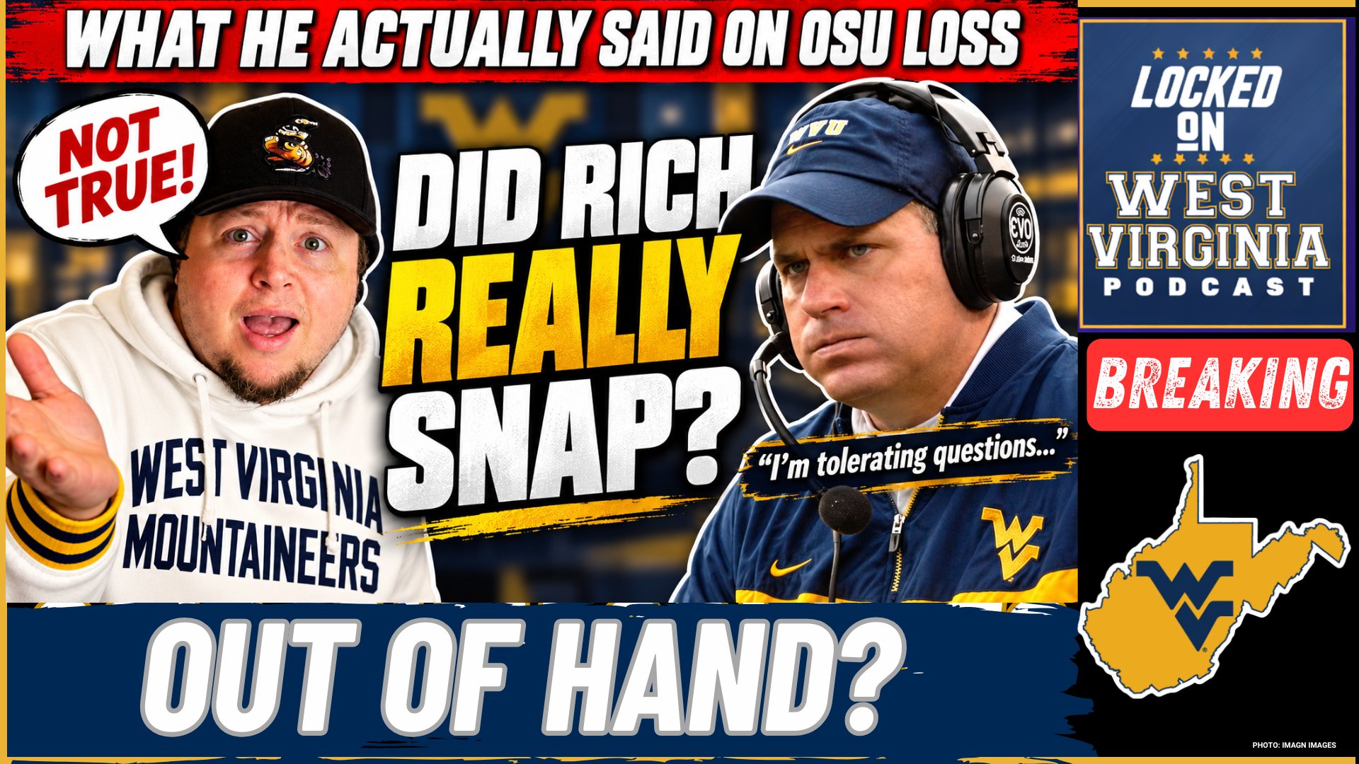 NOT TRUE—People Are Running With a False RichRod “Outburst” Narrative