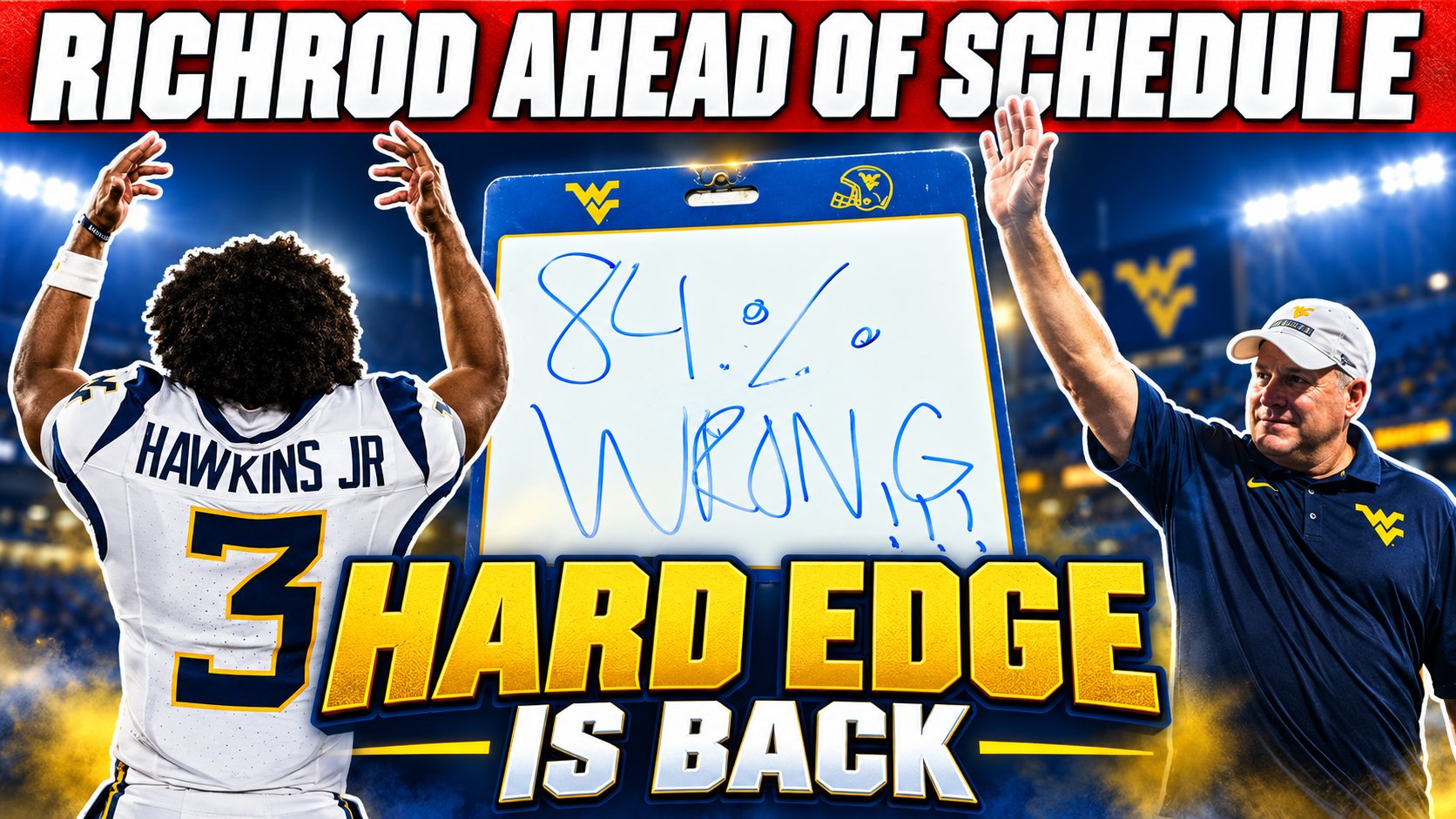 SOURCE- Rich Rodriguez Has WVU UNDEFEATED, UNDERESTIMATED, and ANGRY!