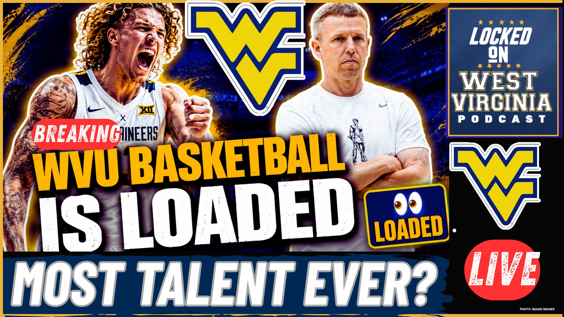 WVU Basketball is LOADED: Bizjack Says This Roster's THE BEST he's ever seen!