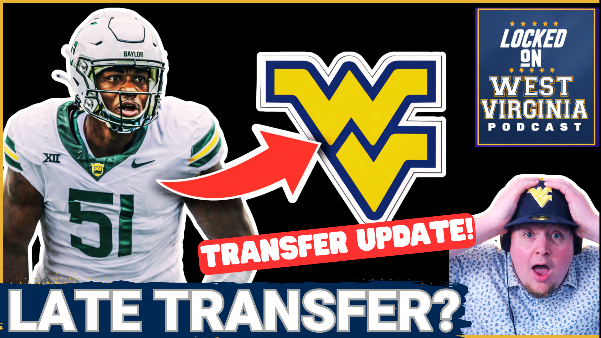 BREAKING- Va Tech_ Baylor Transfer tells me WVU is a TOP CHOICE!