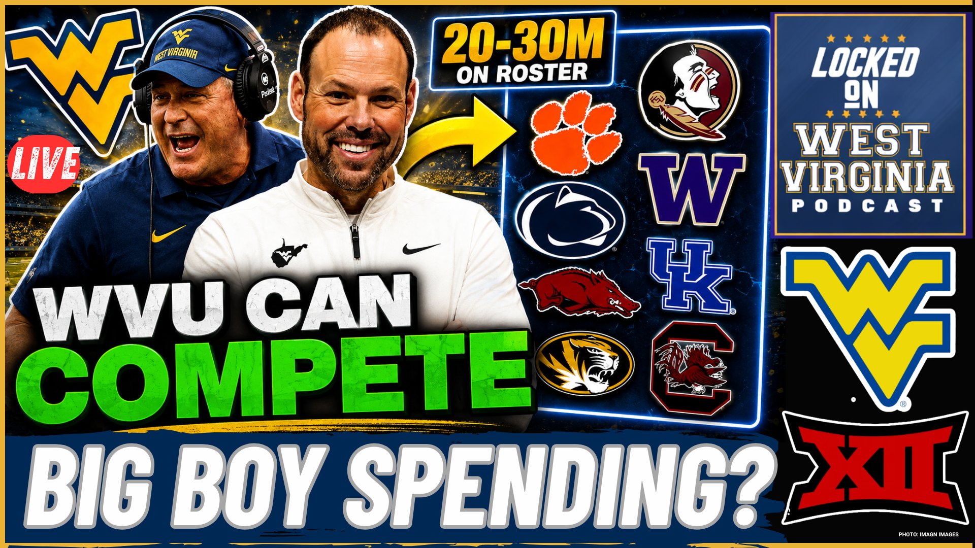 WVU Is SPENDING with PENN STATE & CLEMSON?! Wren Baker just DELIVERED!