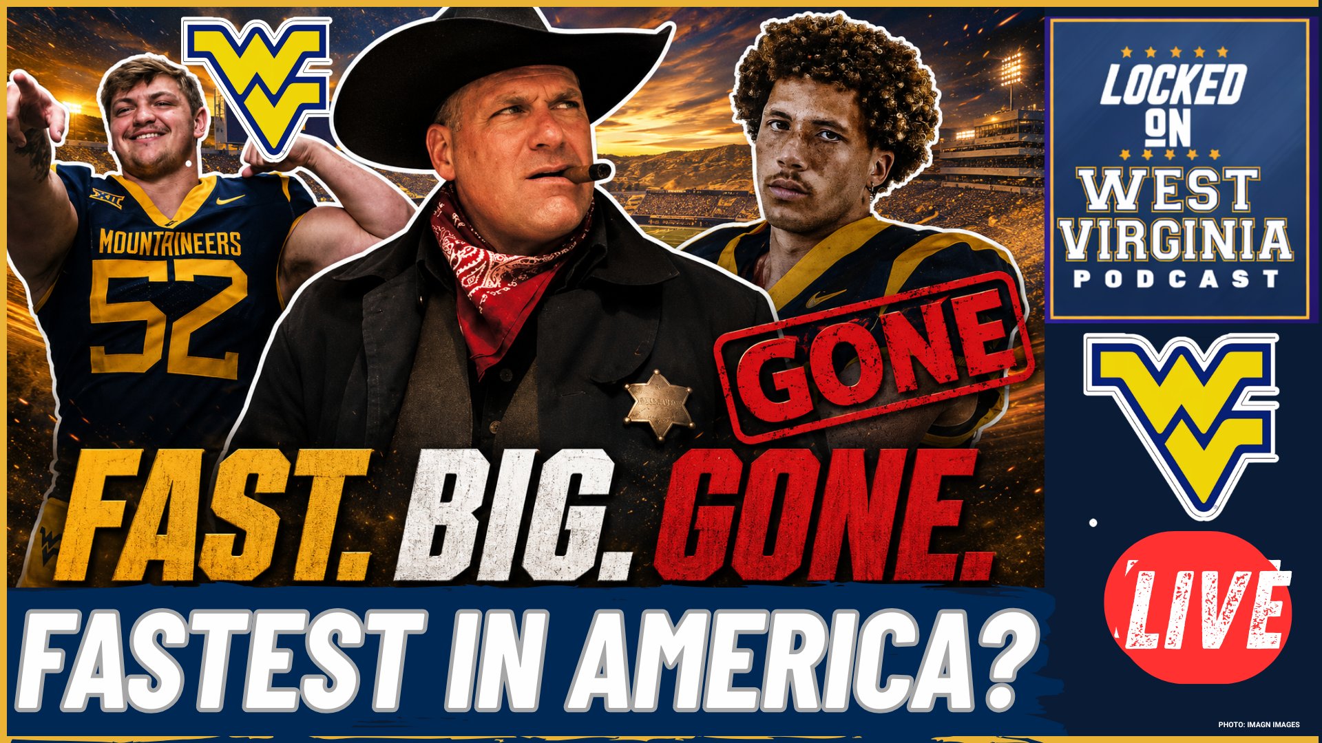 WVU ALERT: America’s FASTEST Offense, A BIG Roster Loss & MASSIVE WEIGHT GAINS!