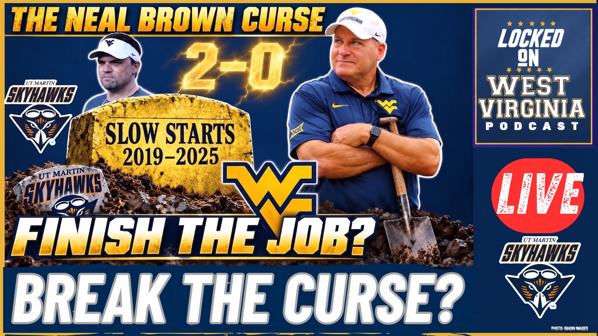 UPDATE- WVU is ONE WIN away from BREAKING a Neal Brown Curse!