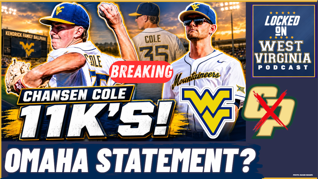 POST GAME- Chansen Cole Delivers A MASTERPIECE! WVU One Win From Omaha!