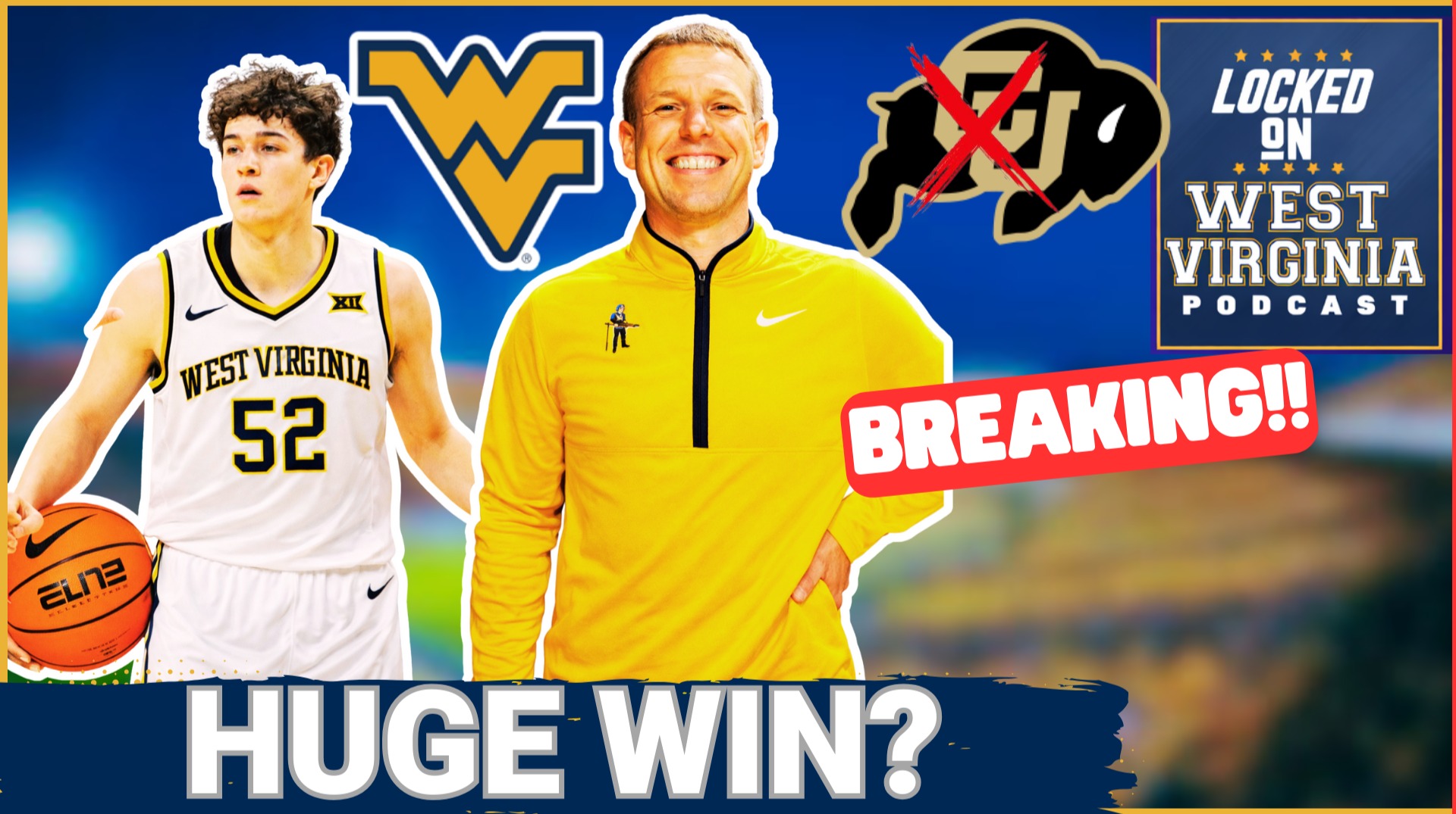 POST GAME- West Virginia with HUGE WIN vs Colorado!