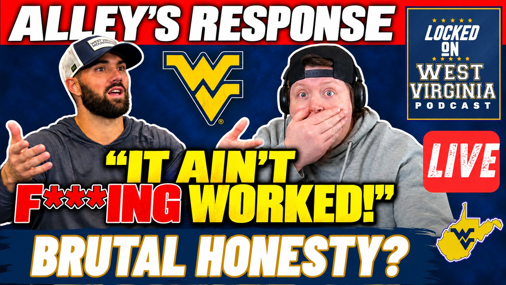 HUMBLED- Zac Alley Calls WVU the “Worst Defense in College Football”