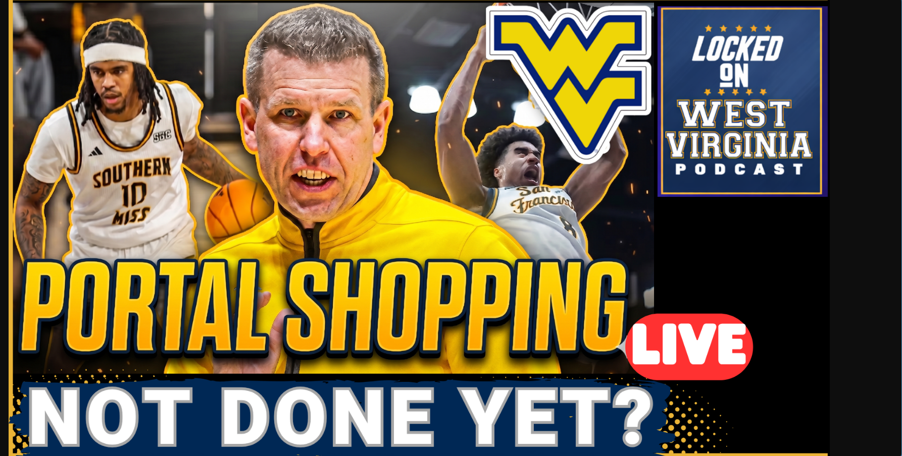 WVU Basketball ALERT! Ross Hodge is STILL SEARCHING the Transfer Portal!