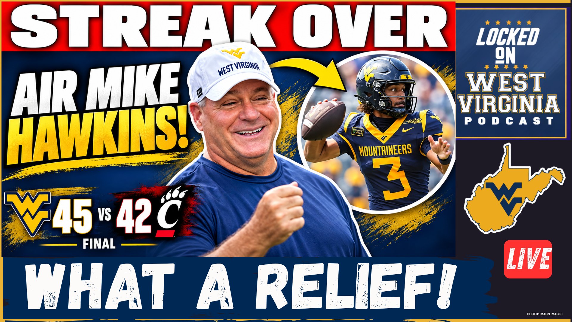 FINALLY! WVU Ends Three-Game Skid With HEART-STOPPING Win Over Cincinnati
