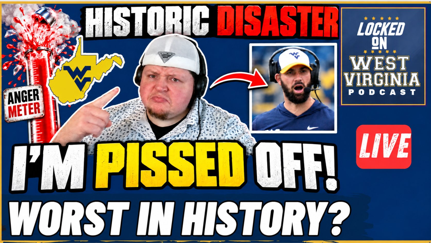 HISTORICALLY BAD—WVU’s Defense Has Me DISGUSTED!/ Zac Alley UPDATE