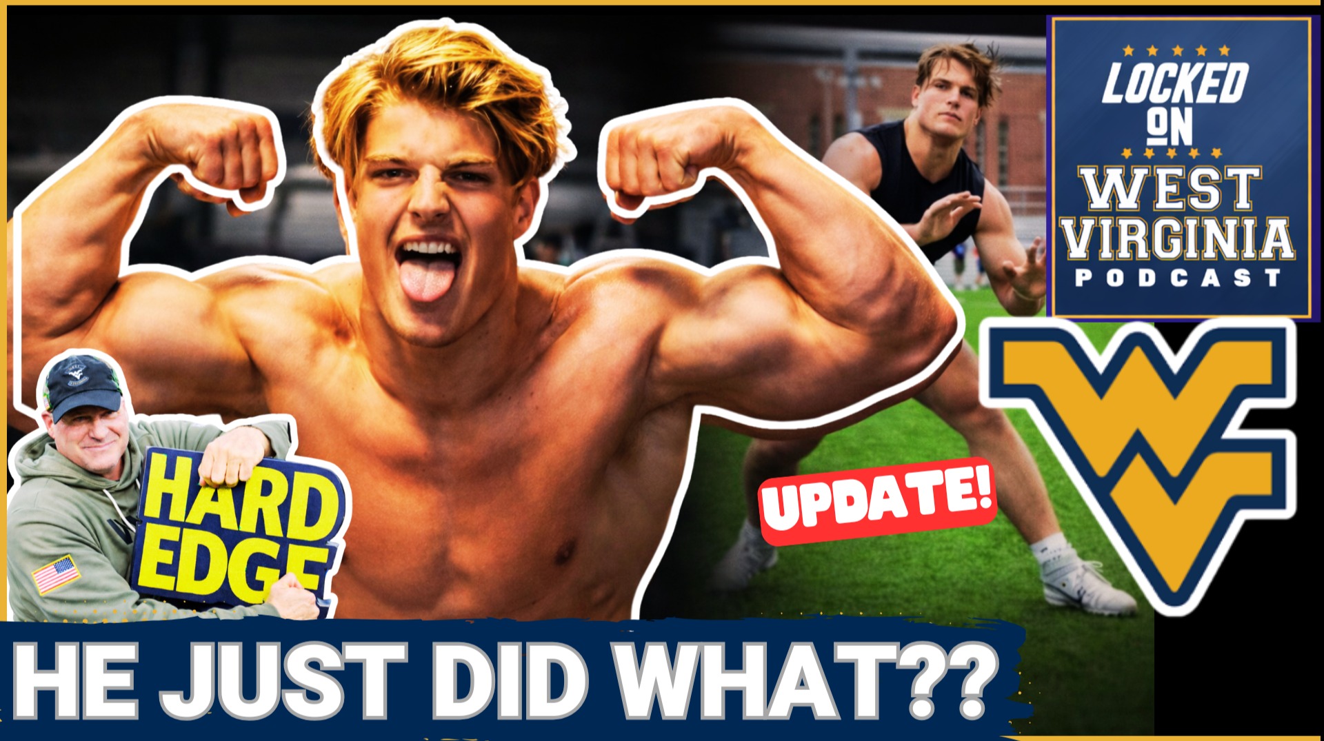 WVU Freshman Kevin Brown has JAWS DROPED at WVU Training Facility!