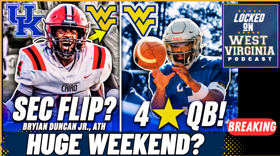 ALERT: 4-Star QB Justin Murphy + SEC Flip Target Headline HUGE WVU Weekend!!