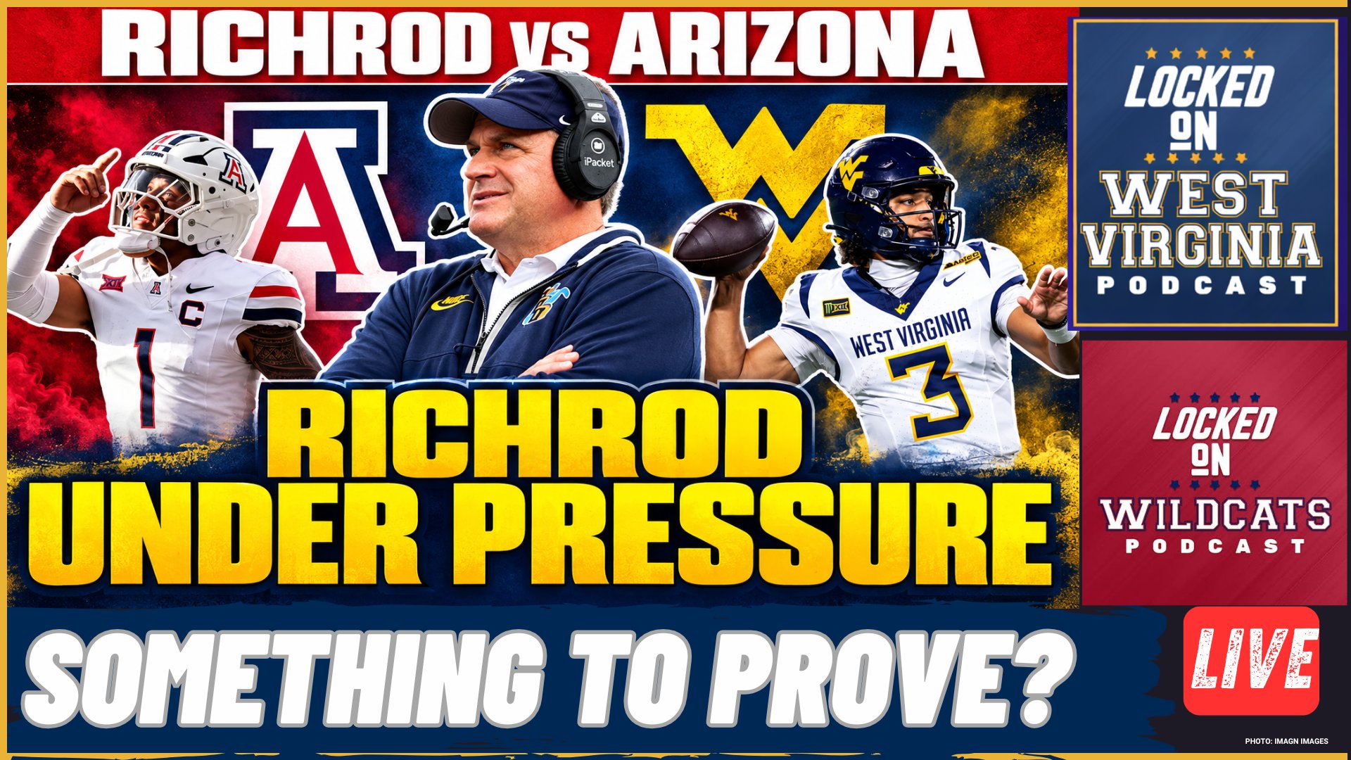 WVU vs Arizona: RichRod Under PRESSURE—Can He Beat His Former Team?