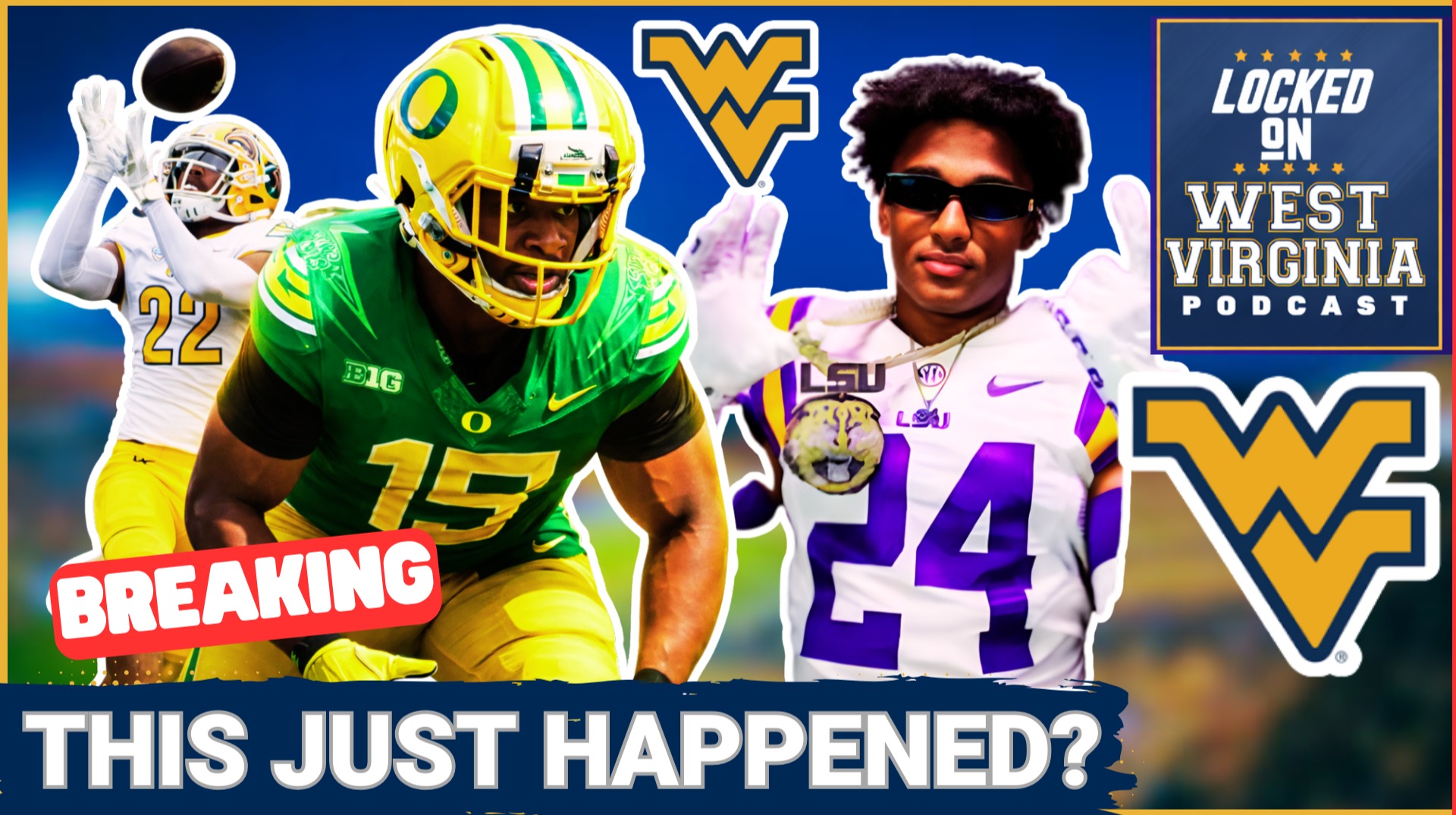 HOLY CRAP! Oregon_ LSU & Elite Cover Corner ALL Pick WVU!!