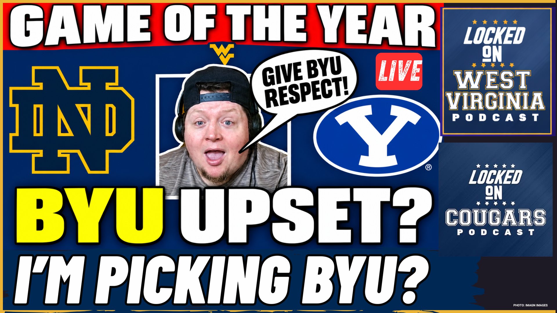 WVU Insider Backs BYU to SHOCK No. 2 Notre Dame