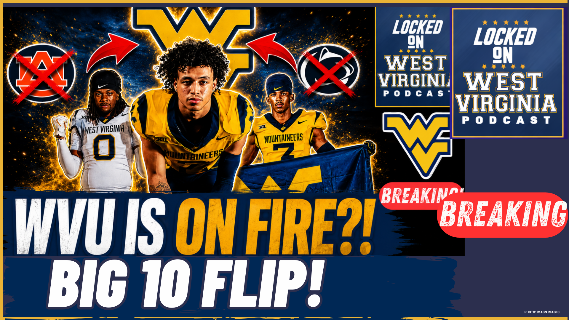 BREAKING: WVU Flips Penn State Commit & BEATS Auburn for 4-Star EDGE!!