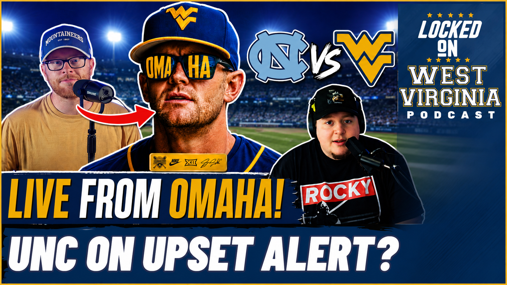 WVU Has A BIG Advantage vs UNC: Insider Reports LIVE From Omaha!