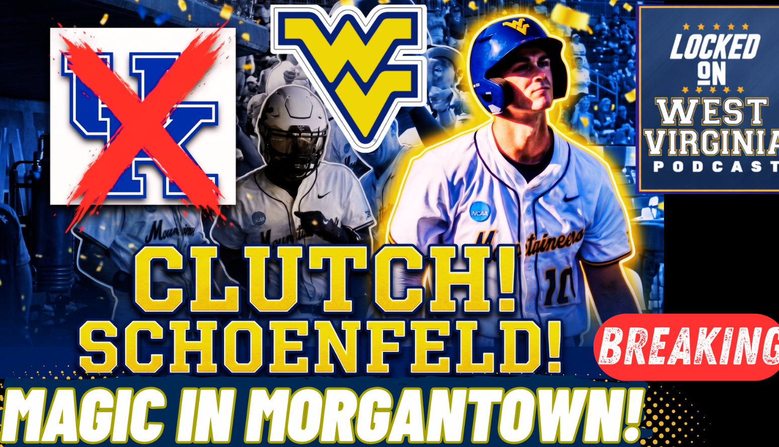 CLUTCH! West Virginia with DRAMATIC comeback to Force game 7 vs UK!