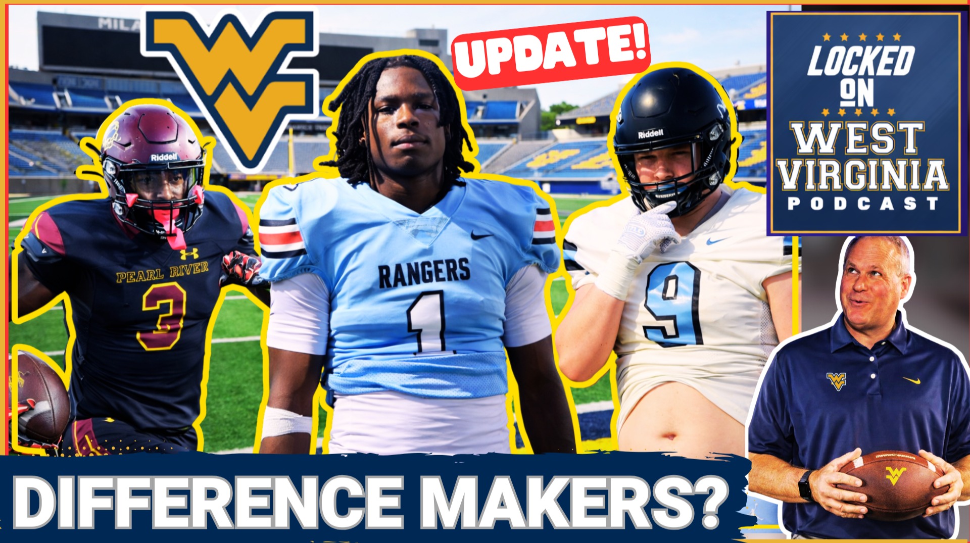 BANG! West Virginia signed 2 REALLY FAST wideouts!