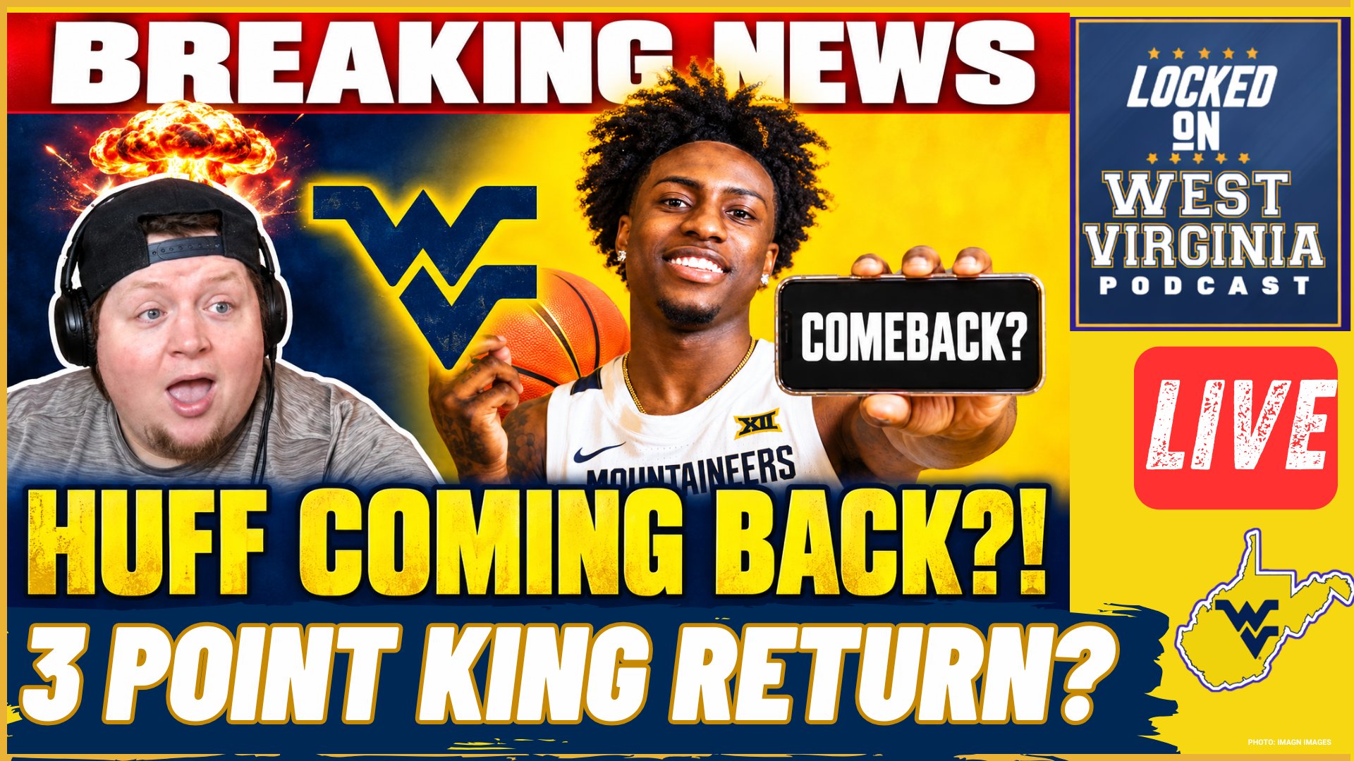 BREAKING- WVU’s ELITE Shooter Honor Huff, FIGHTING to Come BACK!