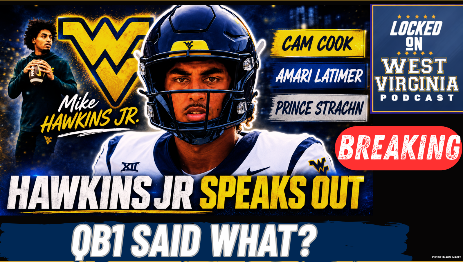 CONFIRMED- Mike Hawkins Jr. Drops MAJOR WVU Hype on Teammates in interview!