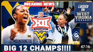 CHAMPS! West Virginia Women DOWN TCU in Big 12 Final!