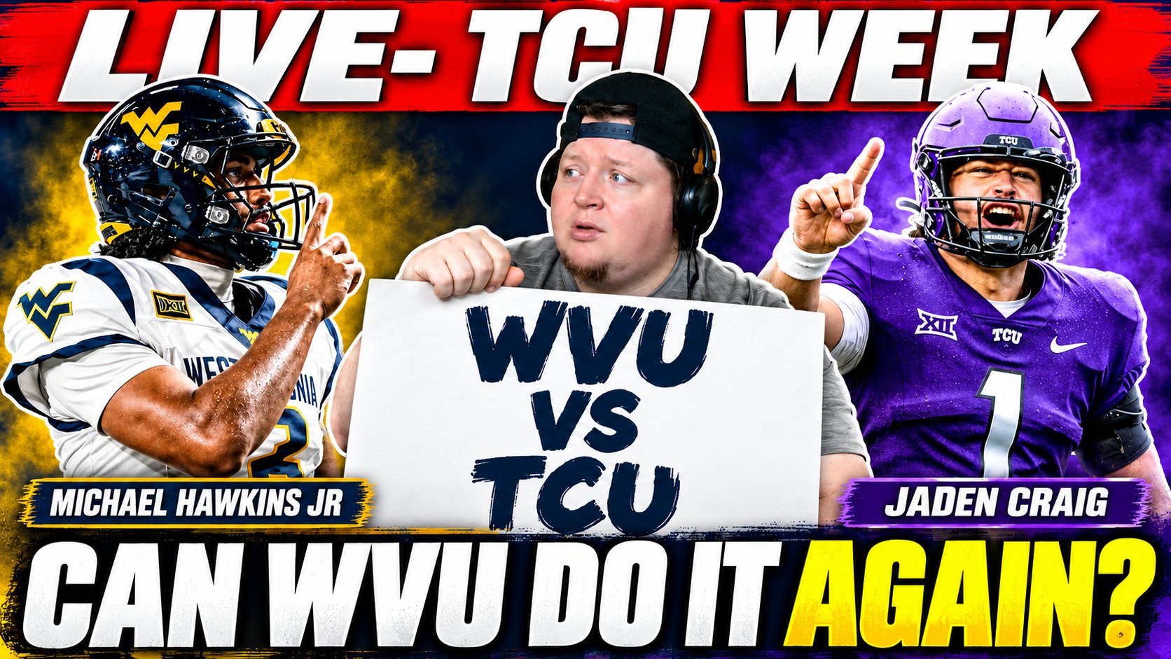 TCU INSIDER Joins WVU vs TCU Preview—Can Rich Rod TURN THE CORNER?