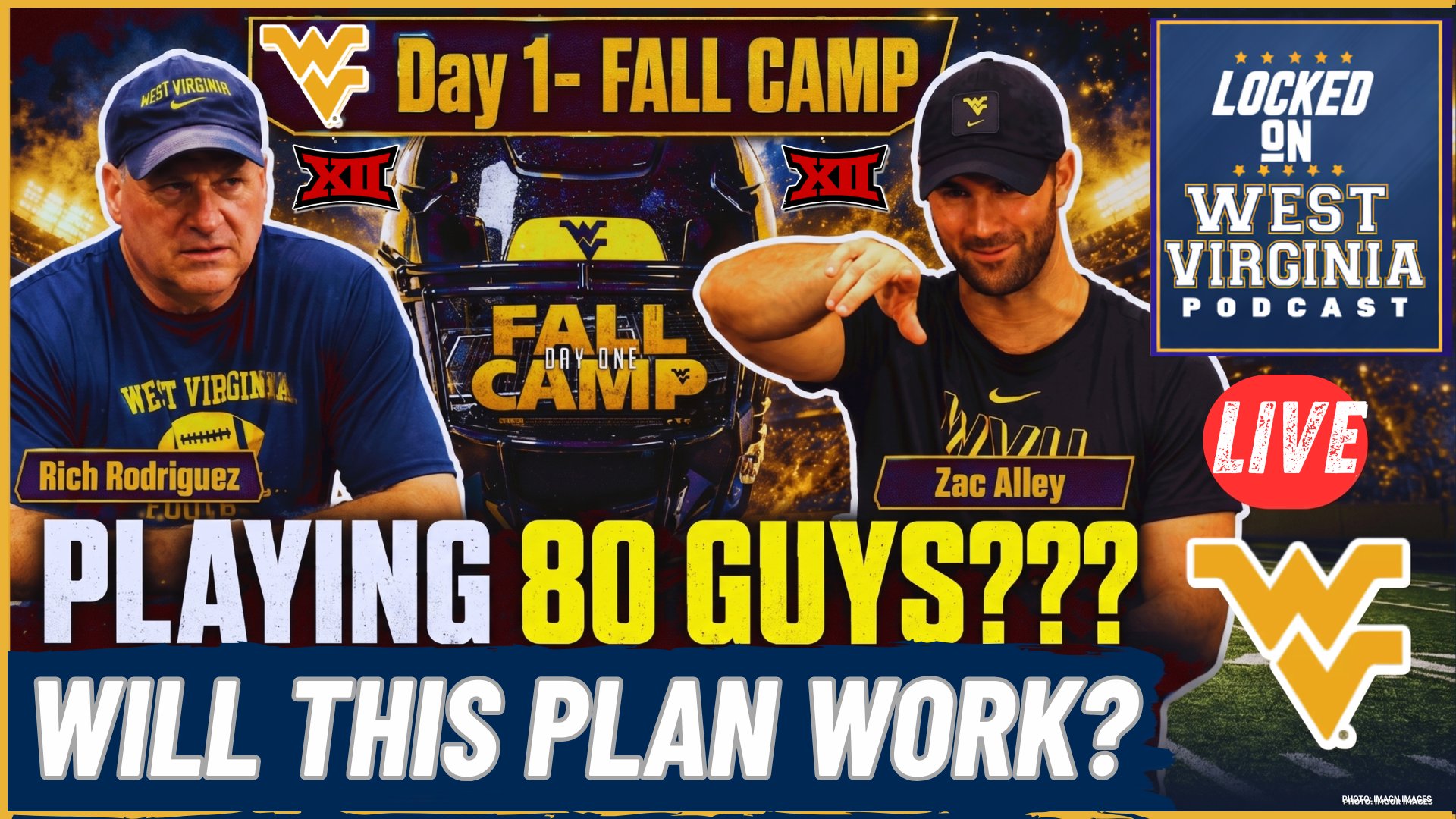 80 Players?! Rich Rodriguez REVEALS His WILDEST WVU Plan Yet!!