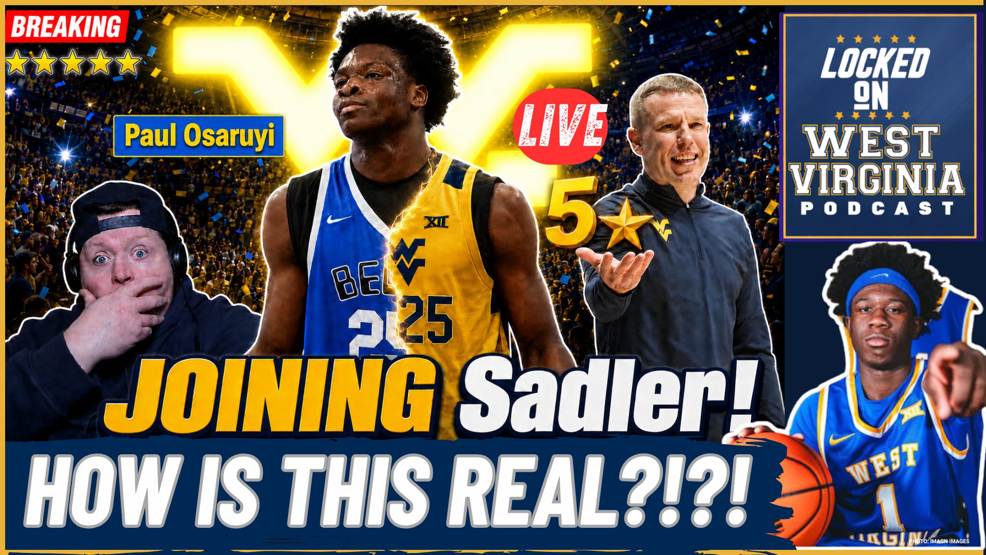 BREAKING: Joe Tipton Predicts 5-Star Paul Osaruyi to WVU!