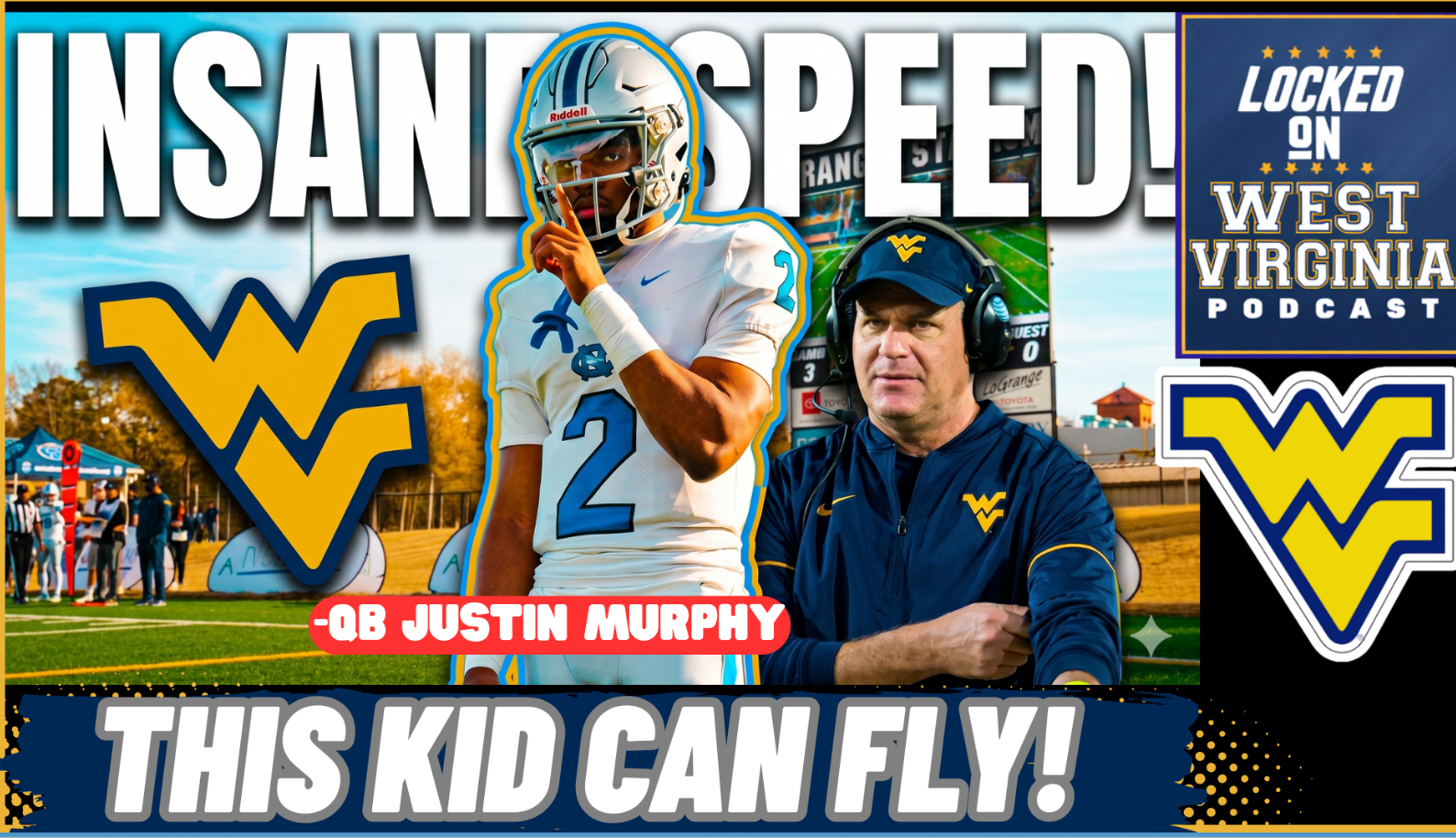 VISITING : This 2027 QB's Tape is ABSOLUTELY RIDICULOUS! (Future WVU Star?}