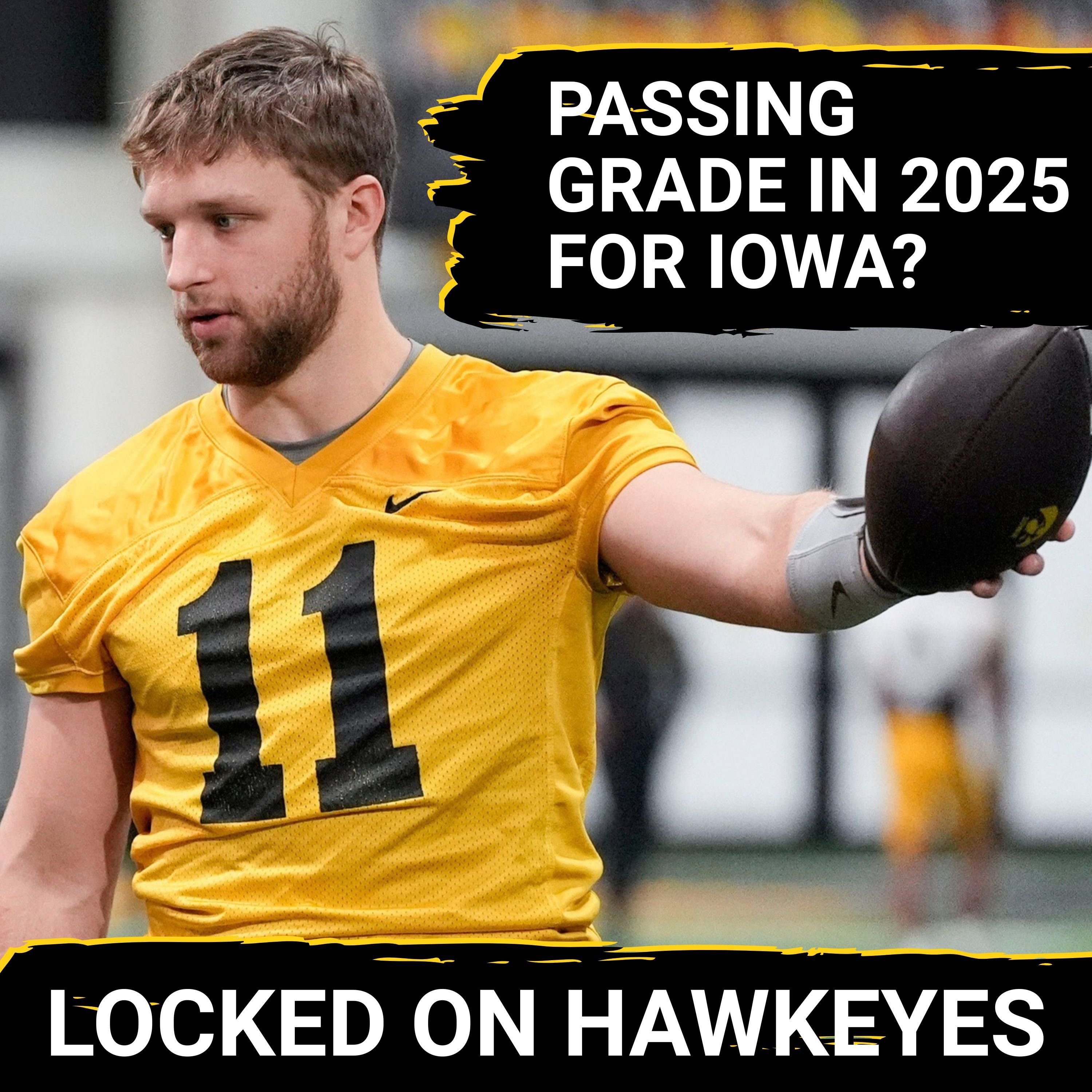 SHOCK? Iowa Football's 2025 Season GRADE Revealed with Kirk Ferentz, Mark Gronowski & Company