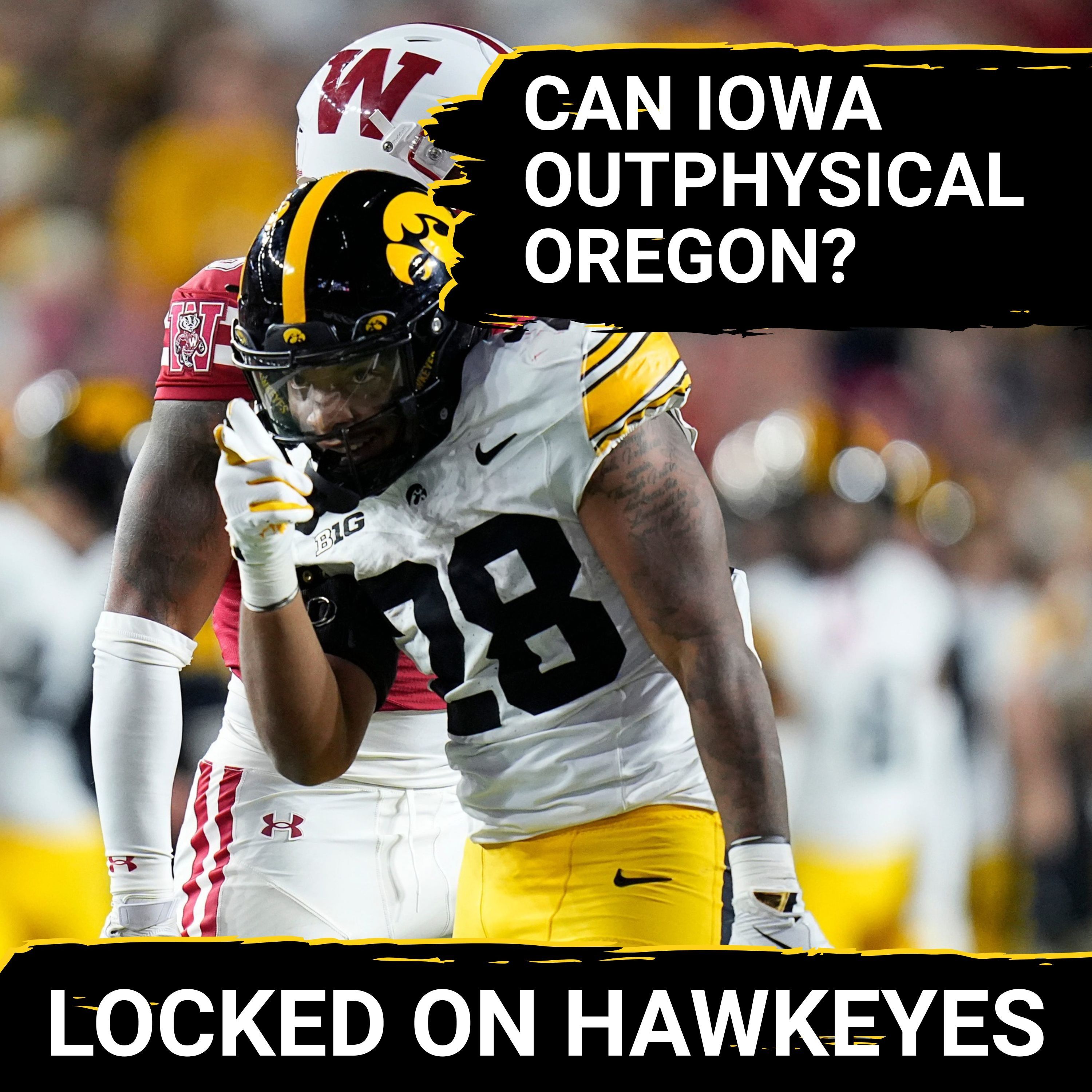Iowa's PHYSICAL Ground Game Targets Oregon's VULNERABLE Linebackers | Will Moulton Break Through?