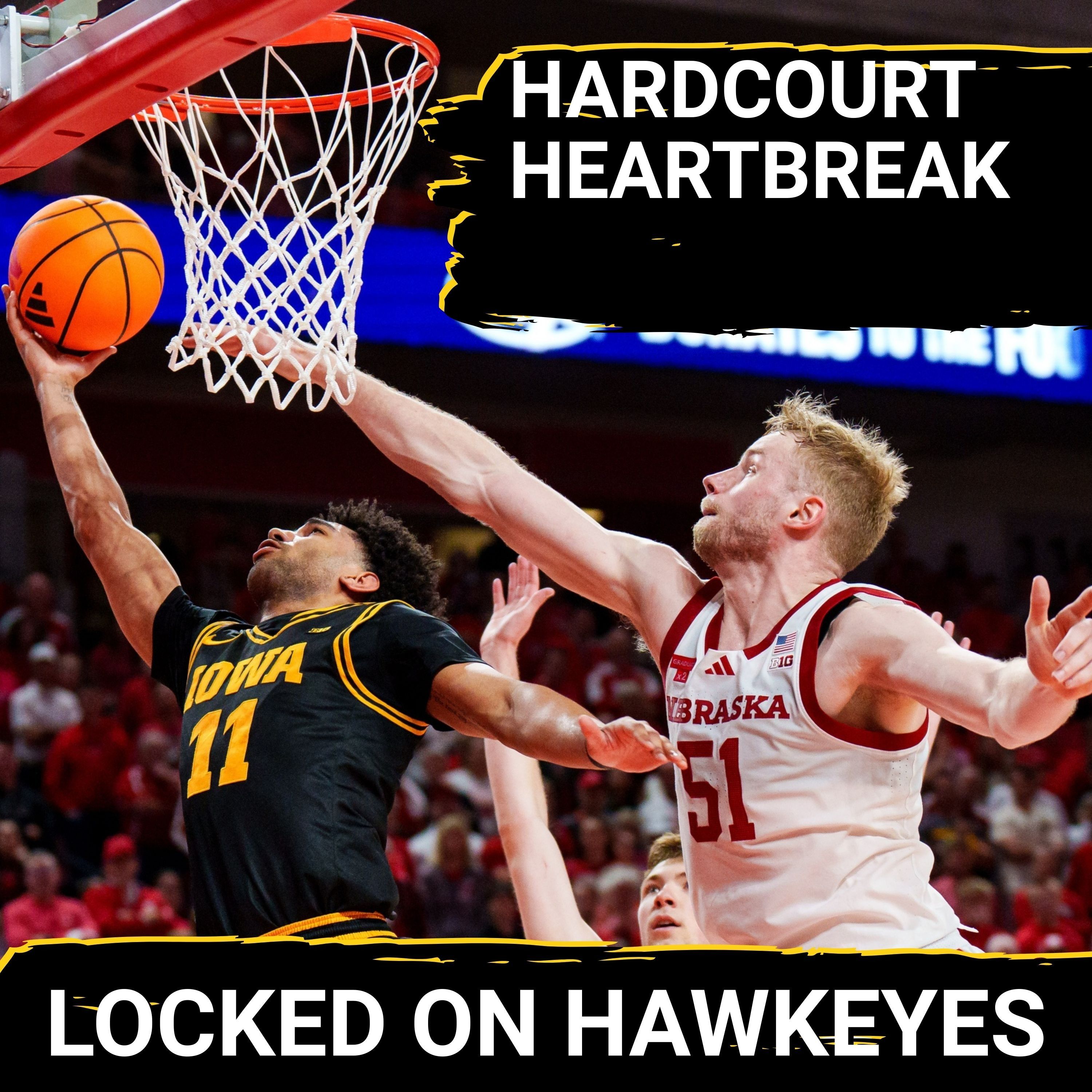 HEARTBREAKER: Kael Combs FORCES Overtime but Iowa Hawkeyes STUMBLE vs. Nebraska, NCAA Tournament Drama?