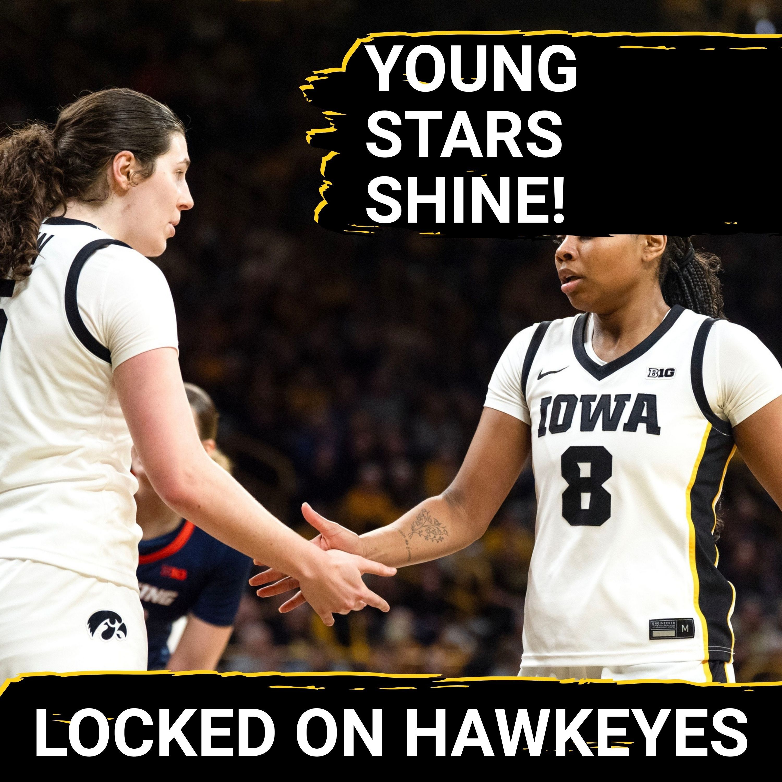 INTENSITY: Iowa Hawkeyes Women OUTLAST Illinois, Ava Heiden & Hannah Stuelke DELIVER Big Performances