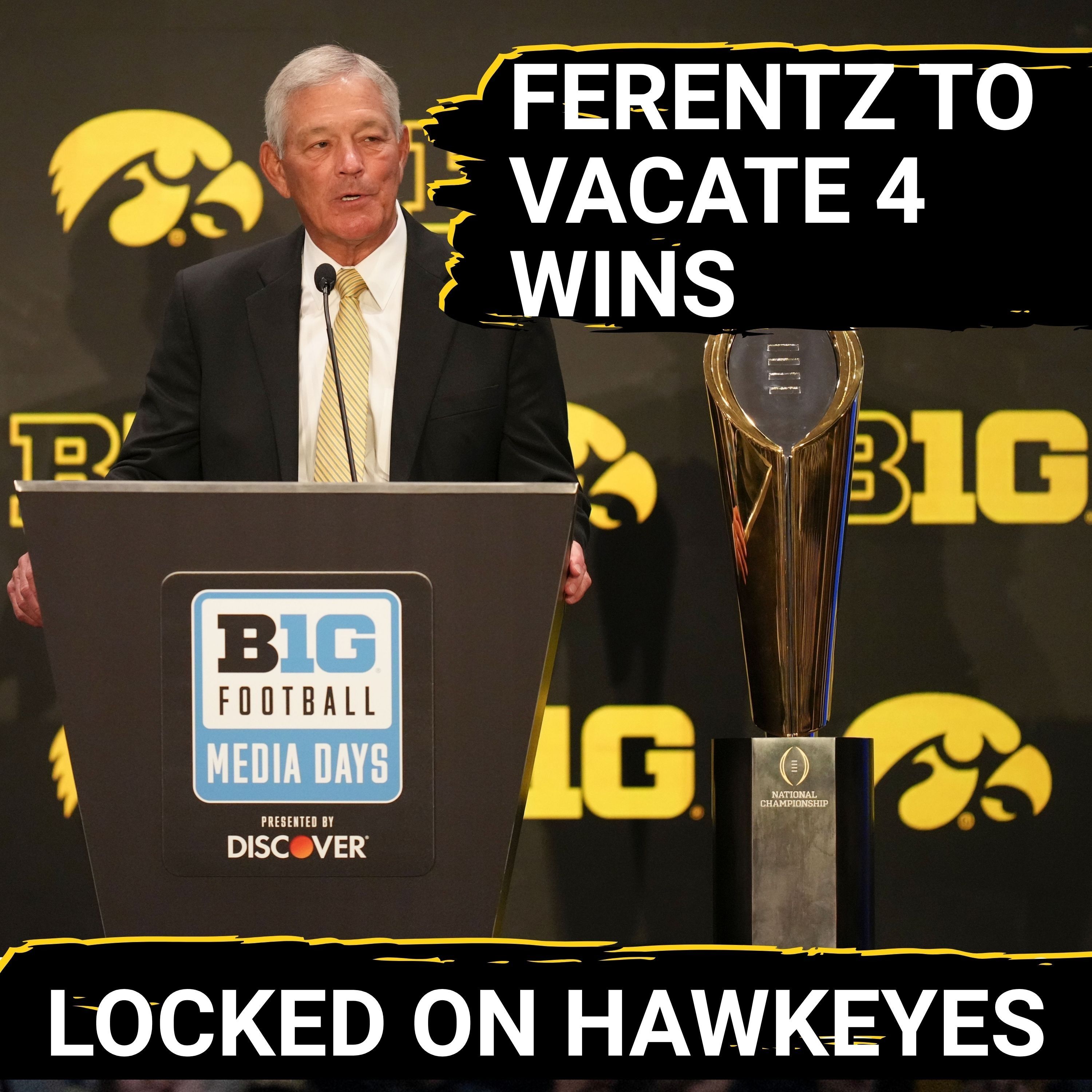 VACATED: Iowa Football Loses 4 WINS from 2023 Season - IMPACT on Kirk Ferentz's Legacy