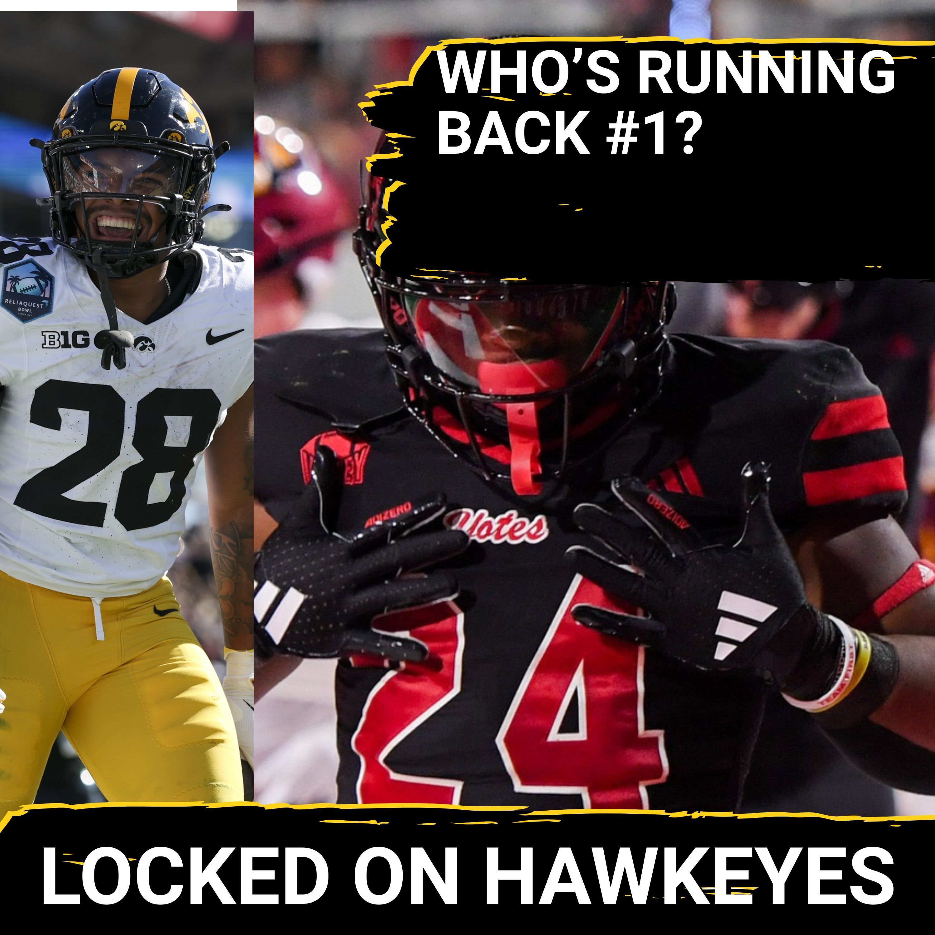 Stacked: Hawkeyes Running Back DEPTH Creates Fierce Competition for LJ Phillips and Kamari Moulton