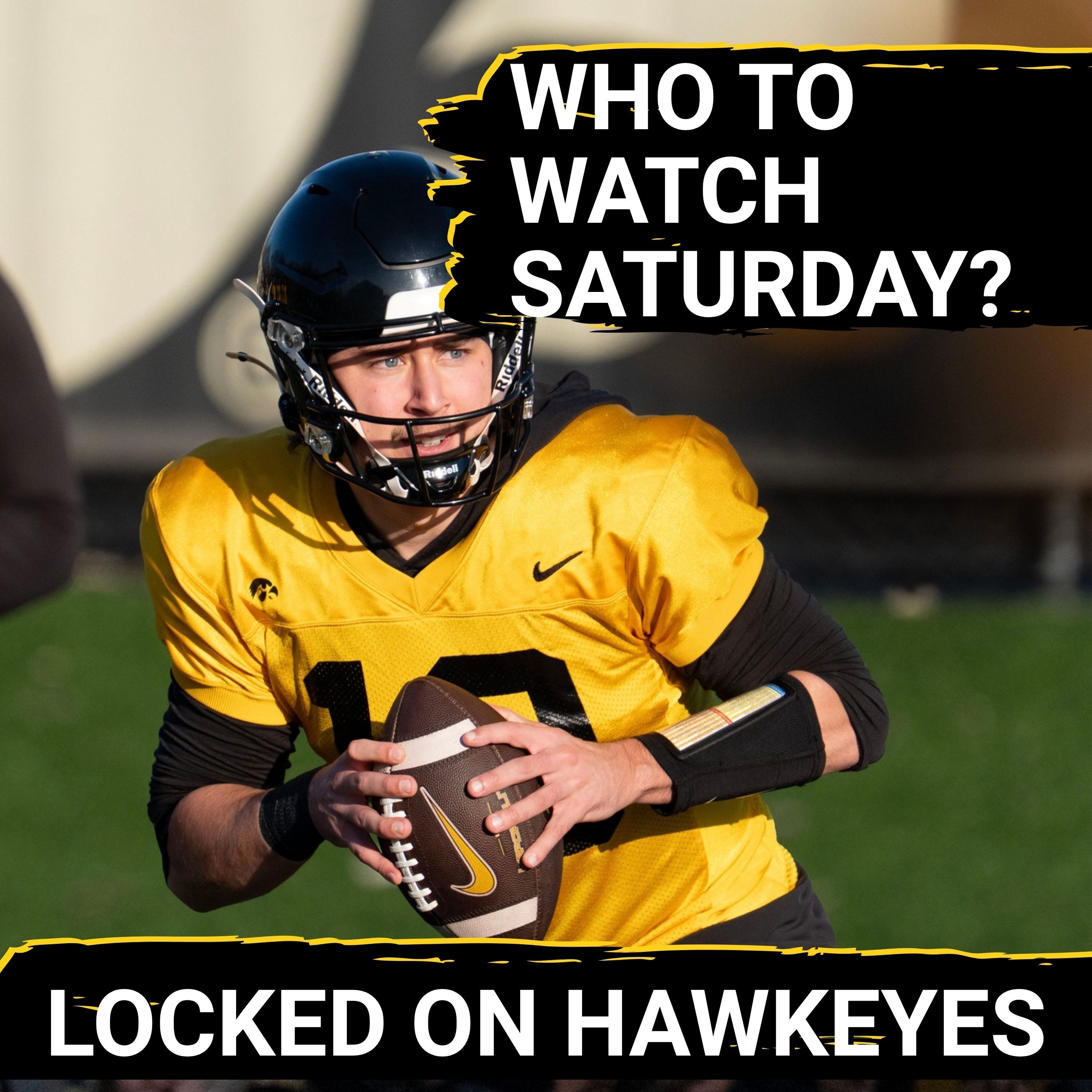 BREAKOUT? Iowa Hawkeyes Top 10 Players to WATCH This Spring Open Practice — Tony Diaz & Iose Epenesa Lead