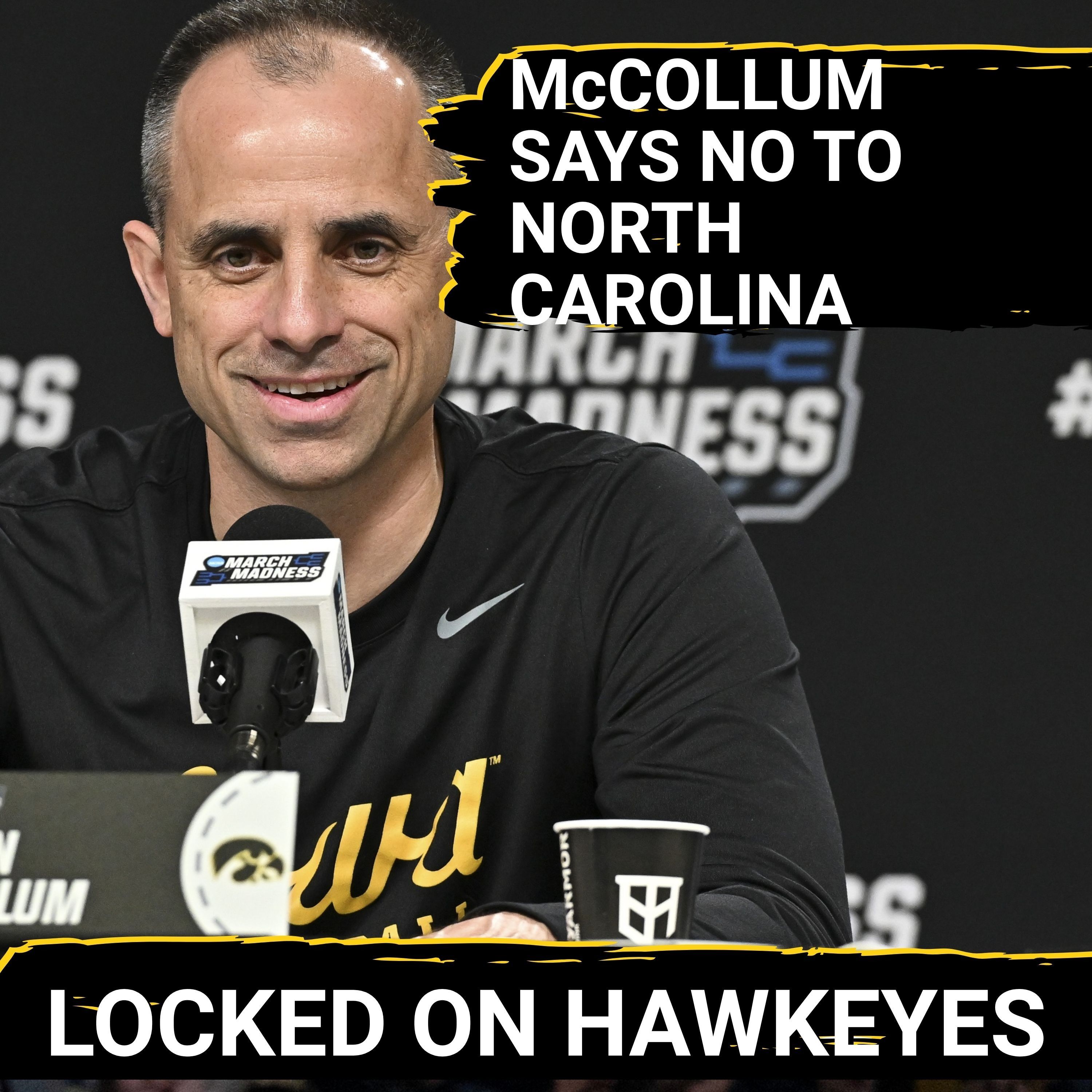 RESPECT: Hawkeyes' Ben McCollum REFUSES North Carolina Interview, Eyes Elite Point Guard in Transfer Portal