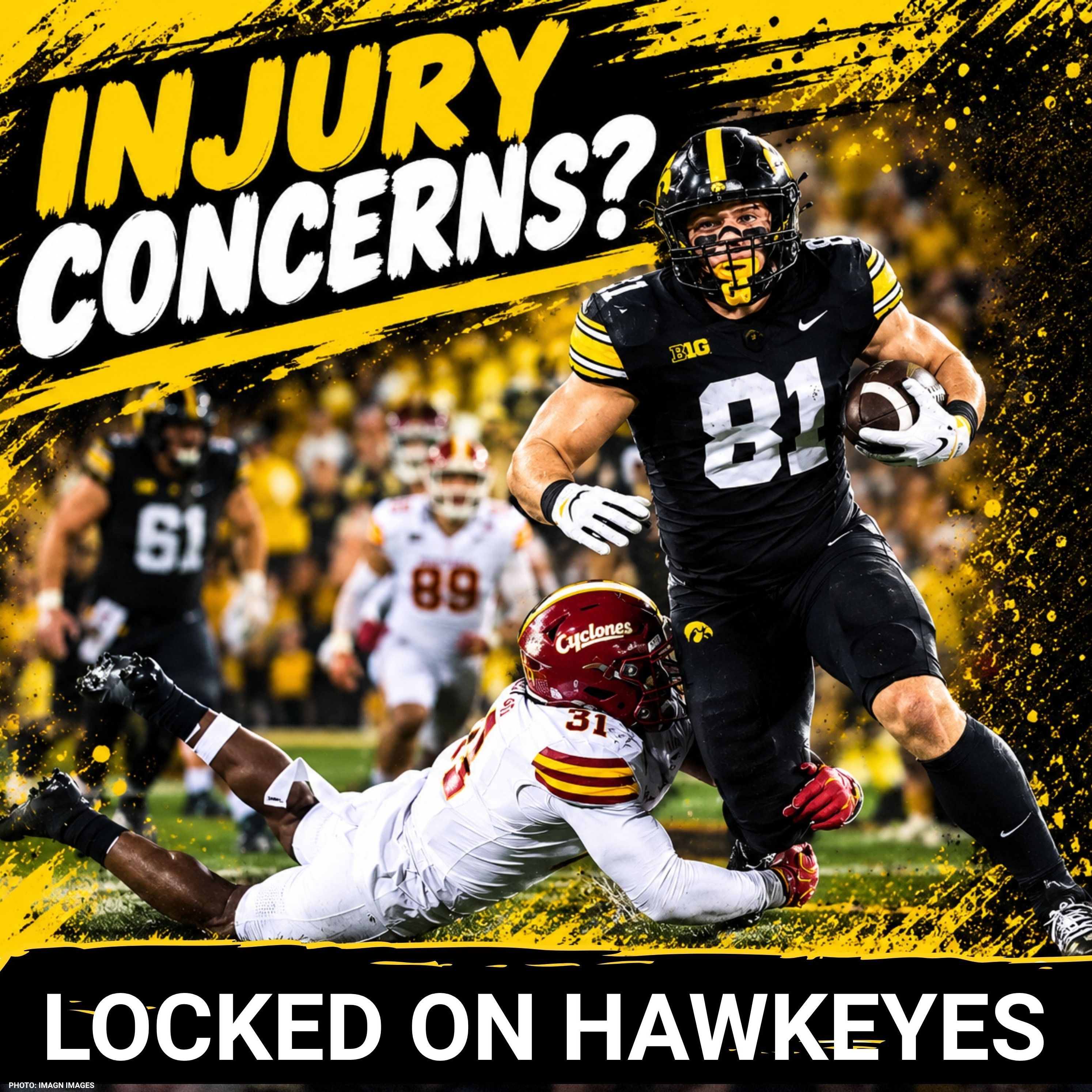ALERT: Iowa Hawkeyes Injury Updates—DJ Vonnahme & Possibly Kamari Moulton SIDELINED Before Big Ten episode artwork