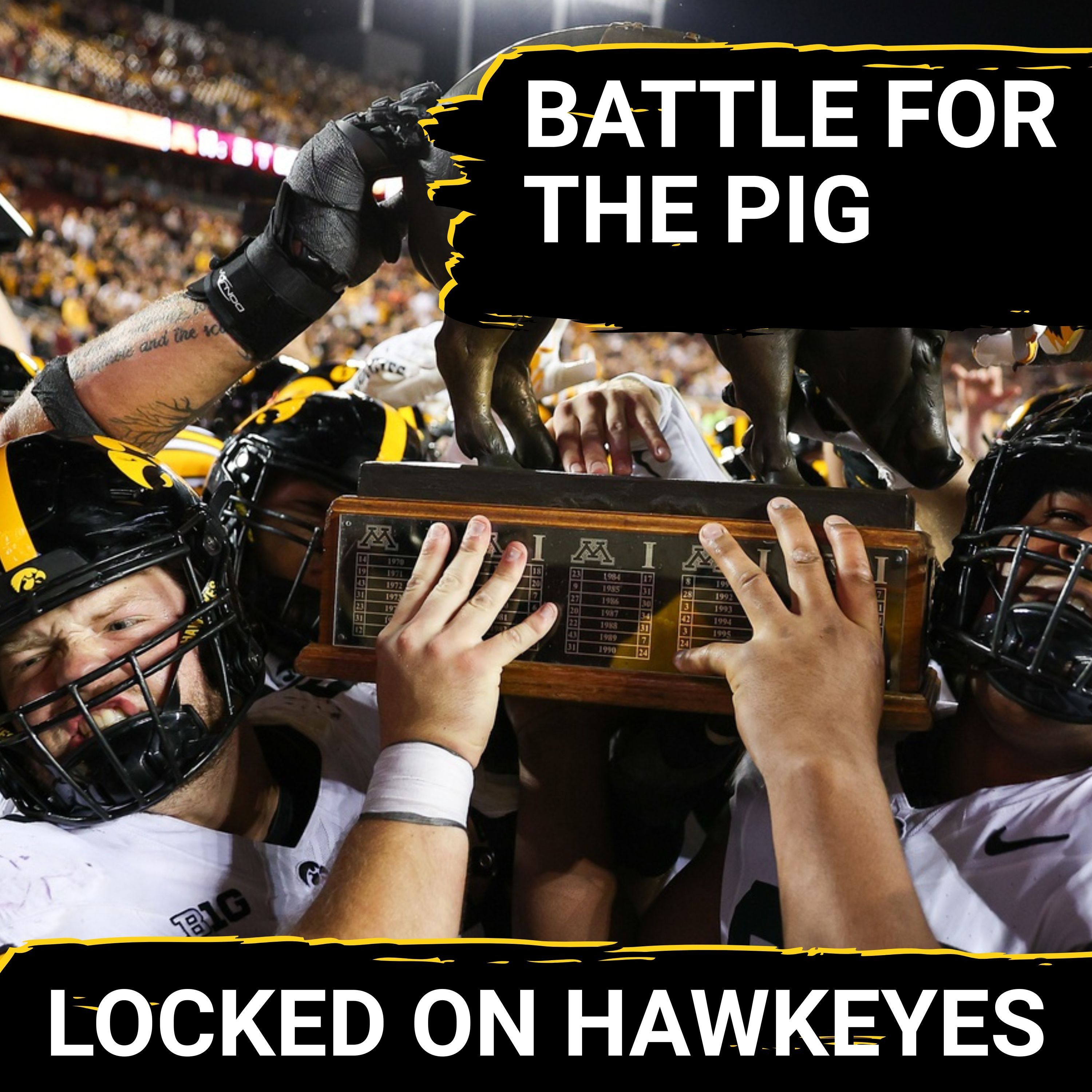RIVALRY: Floyd of Rosedale Trophy on the LINE as Hawkeyes CLASH with Gophers!