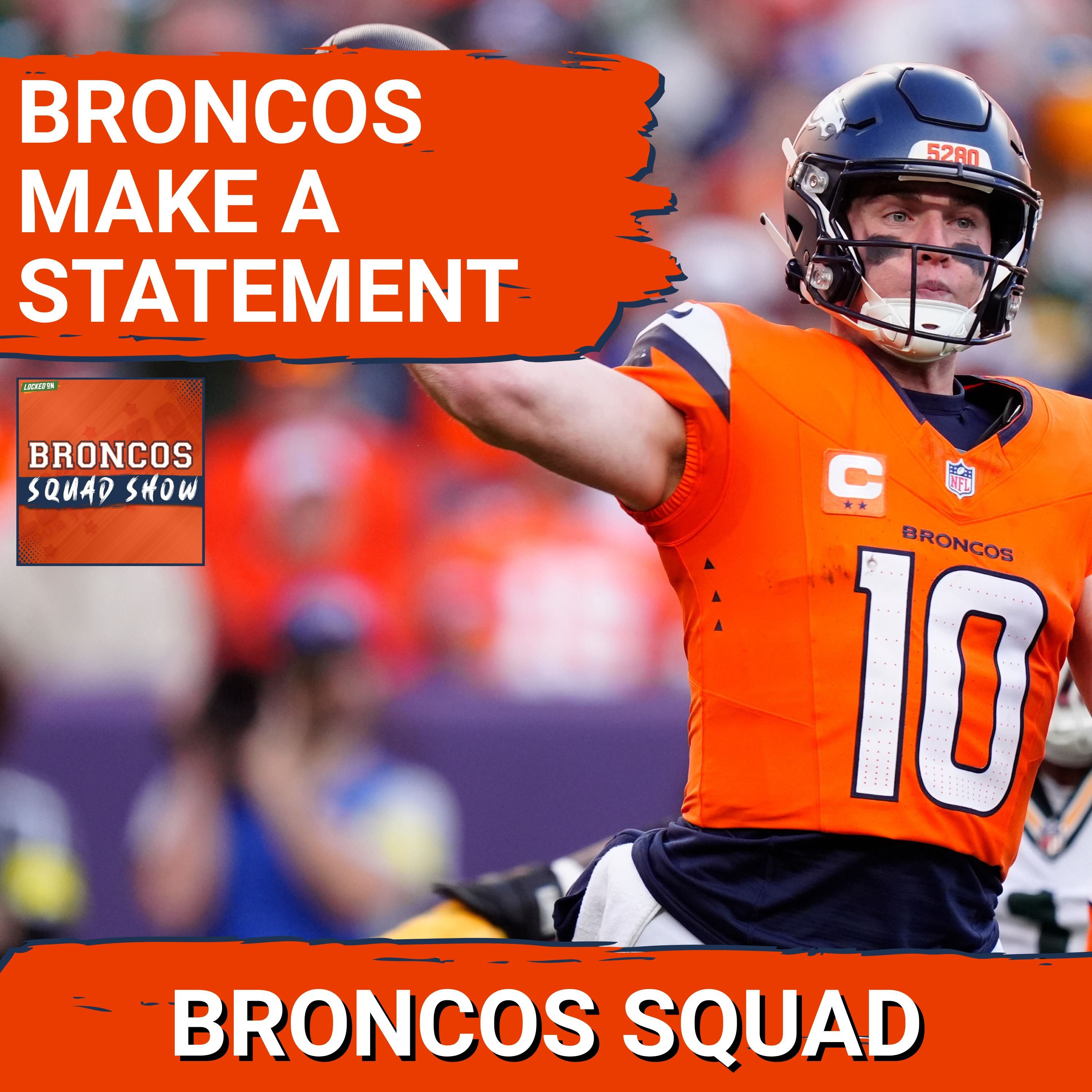 BRONCOS SQUAD SHOW: Bo Nix SHINES as Broncos handle Packers BRONCOS SQUAD SHOW: Bo Nix SHINES as Broncos handle Packers