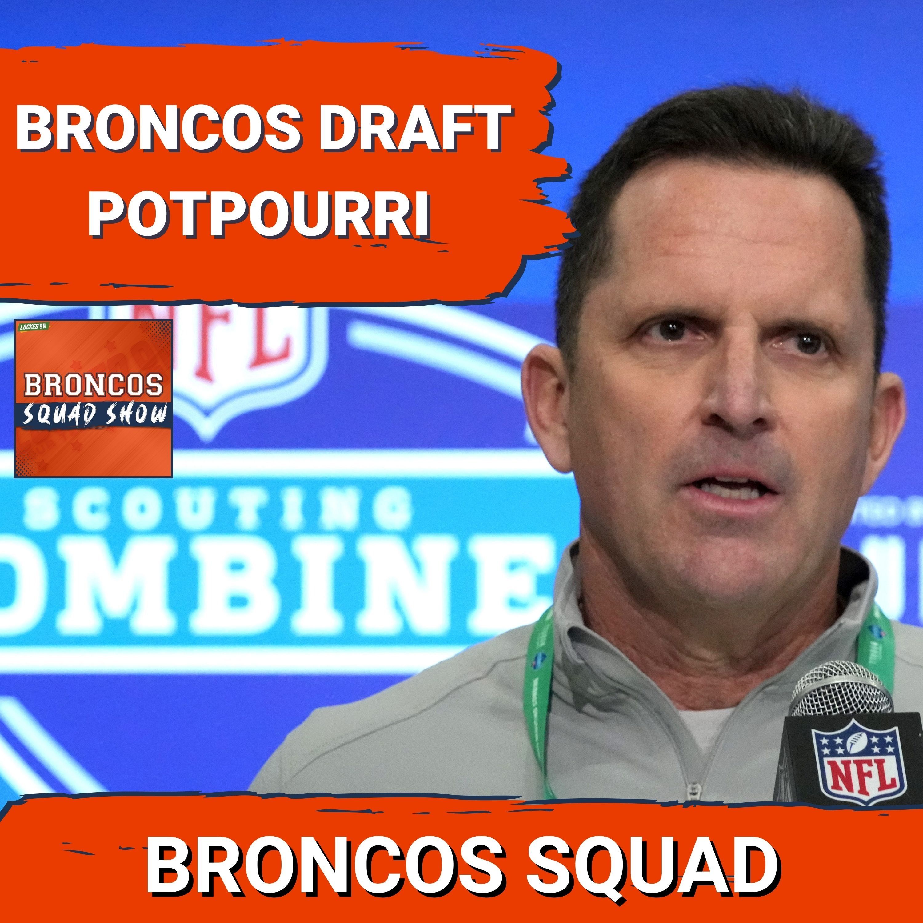BRONCOS SQUAD SHOW: What Does An OPTIMAL NFL Draft Look Like For The Broncos?