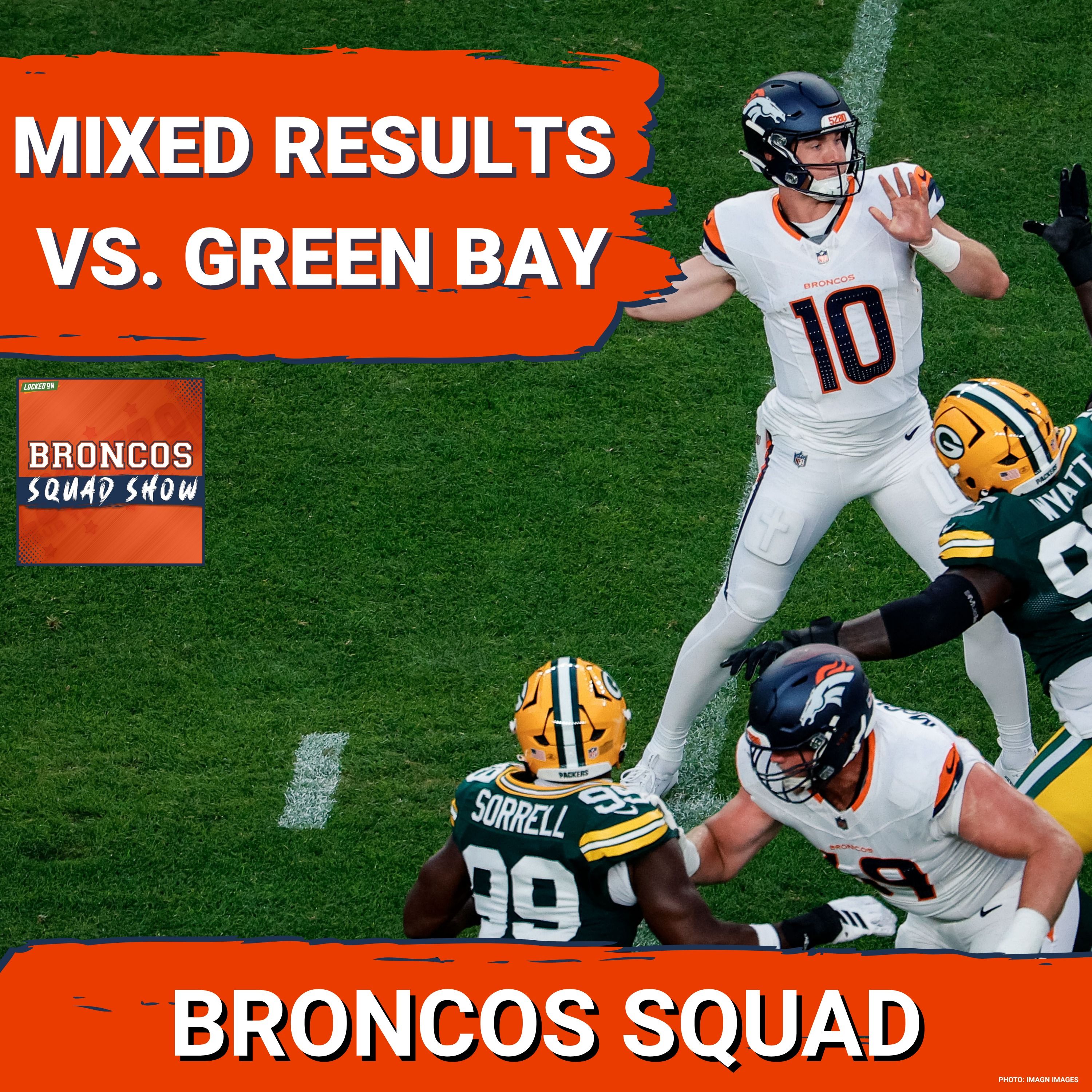 BRONCOS SQUAD SHOW: Bo Nix RETURNS but Broncos CRUSHED by Packers in preseason episode artwork