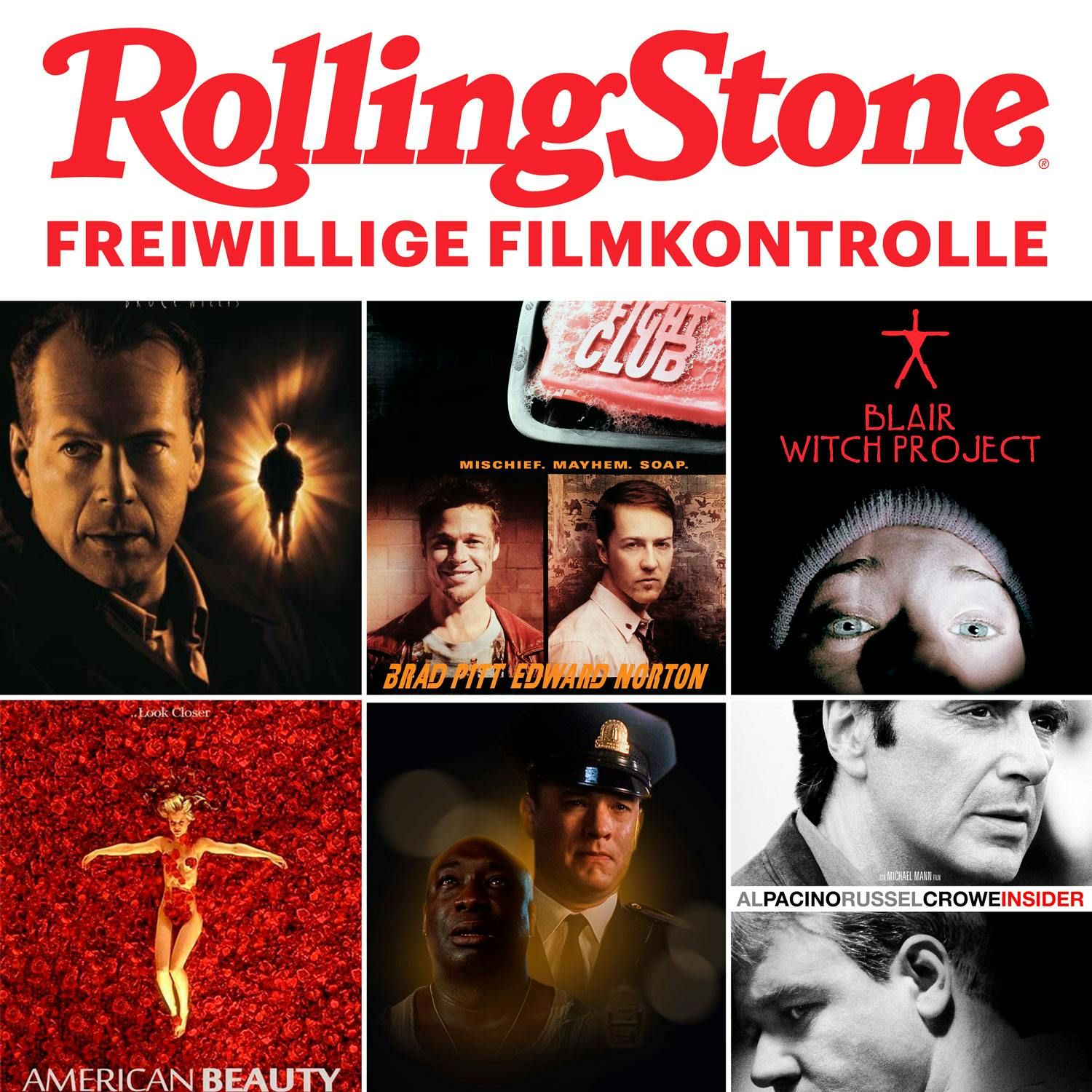 1999: Sixth Sense, Blair Witch Project, Eyes Wide Shut, Fight Club, Green Mile und mehr episode artwork