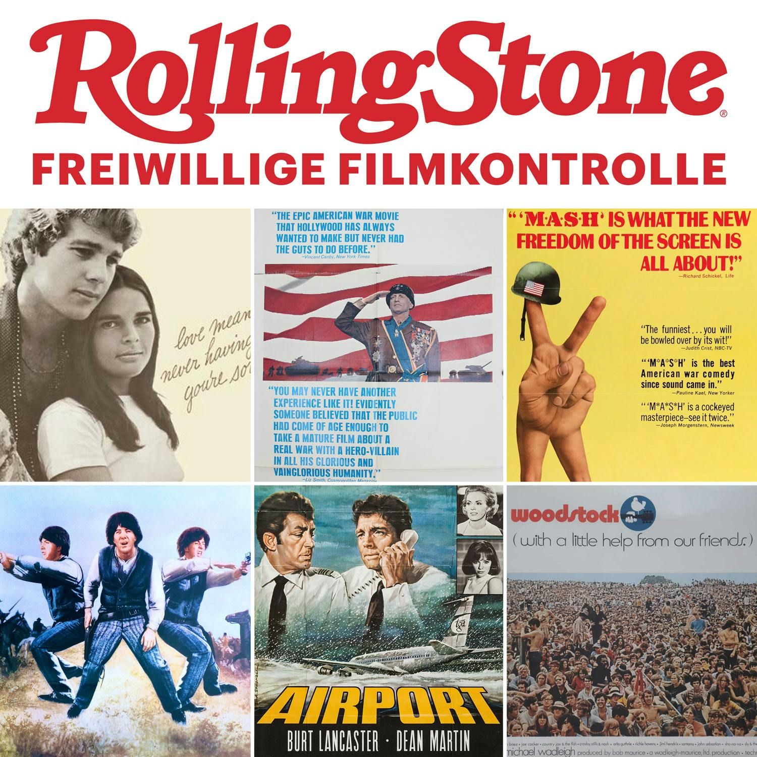 1970: Love Story, M.A.S.H., Planet der Affen, Patton, Gimme Shelter, Woodstock und mehr episode artwork