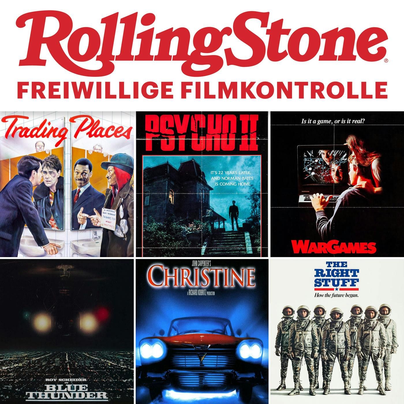 1983: WarGames, Glücksritter, Christine, Psycho 2, Fliegende Auge, Twilight Zone und mehr episode artwork