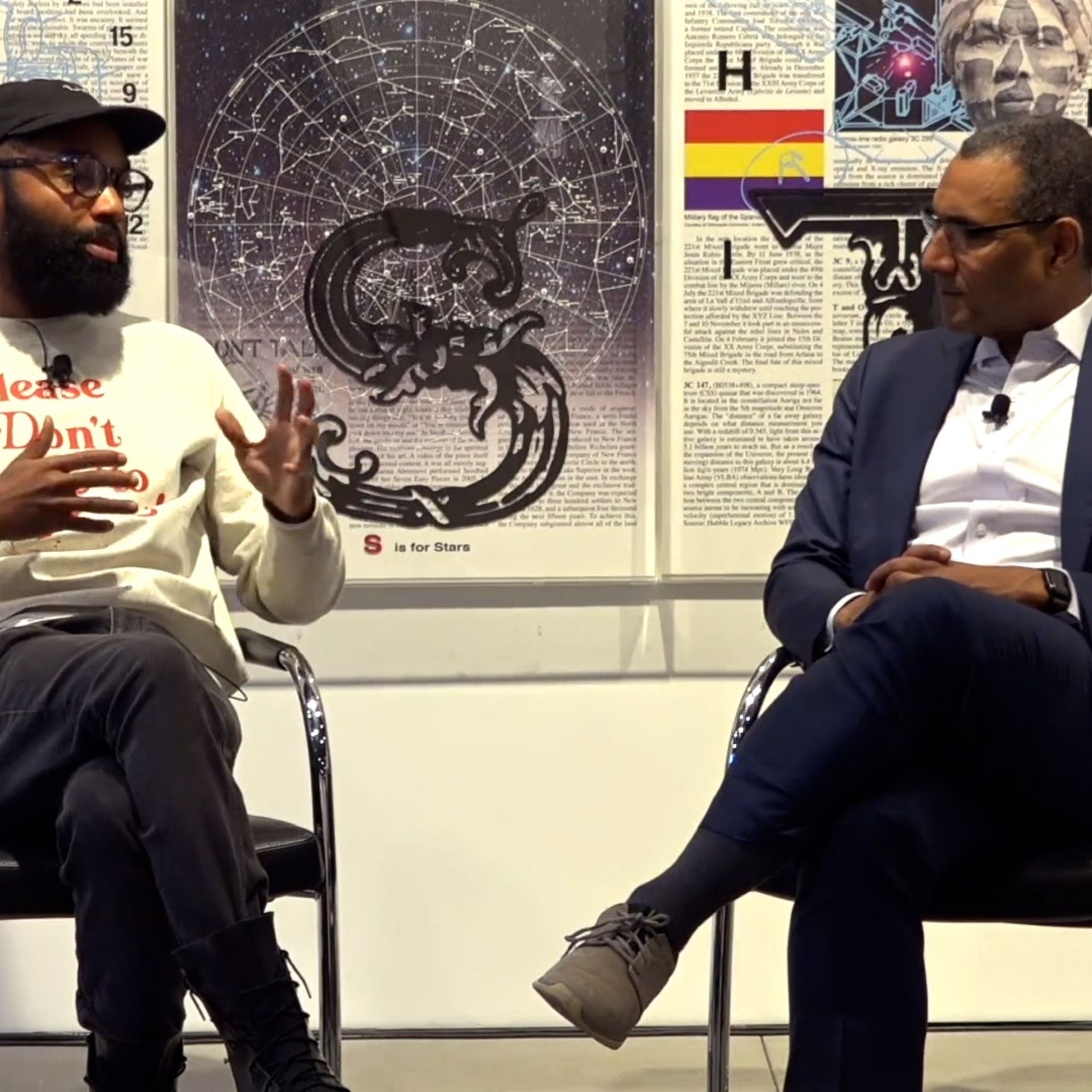 Tavares Strachan in conversation with Sean M. Decatur