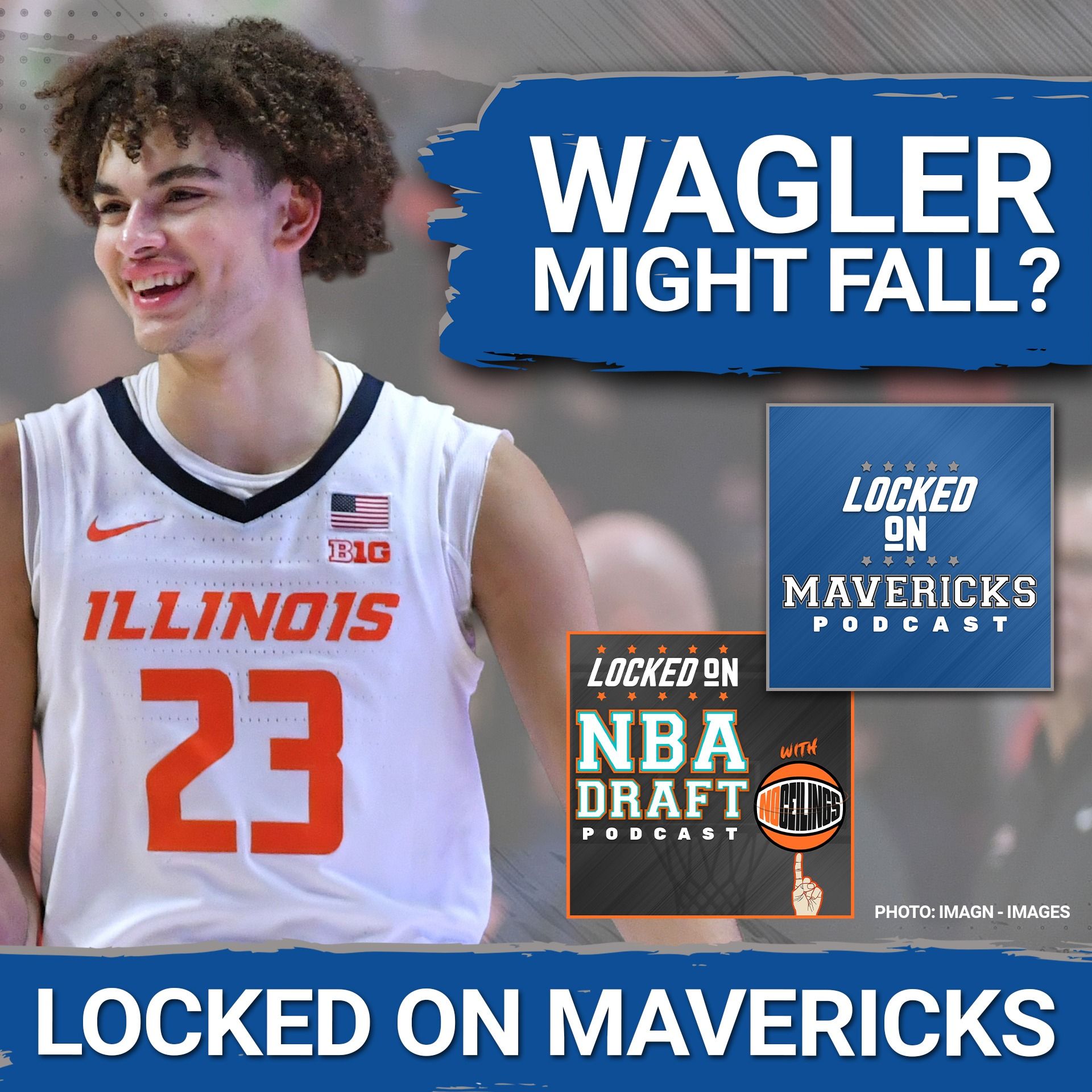It's Not IMPOSSIBLE for Keaton Wagler to Fall to the Dallas Mavericks | Mavs Draft episode artwork