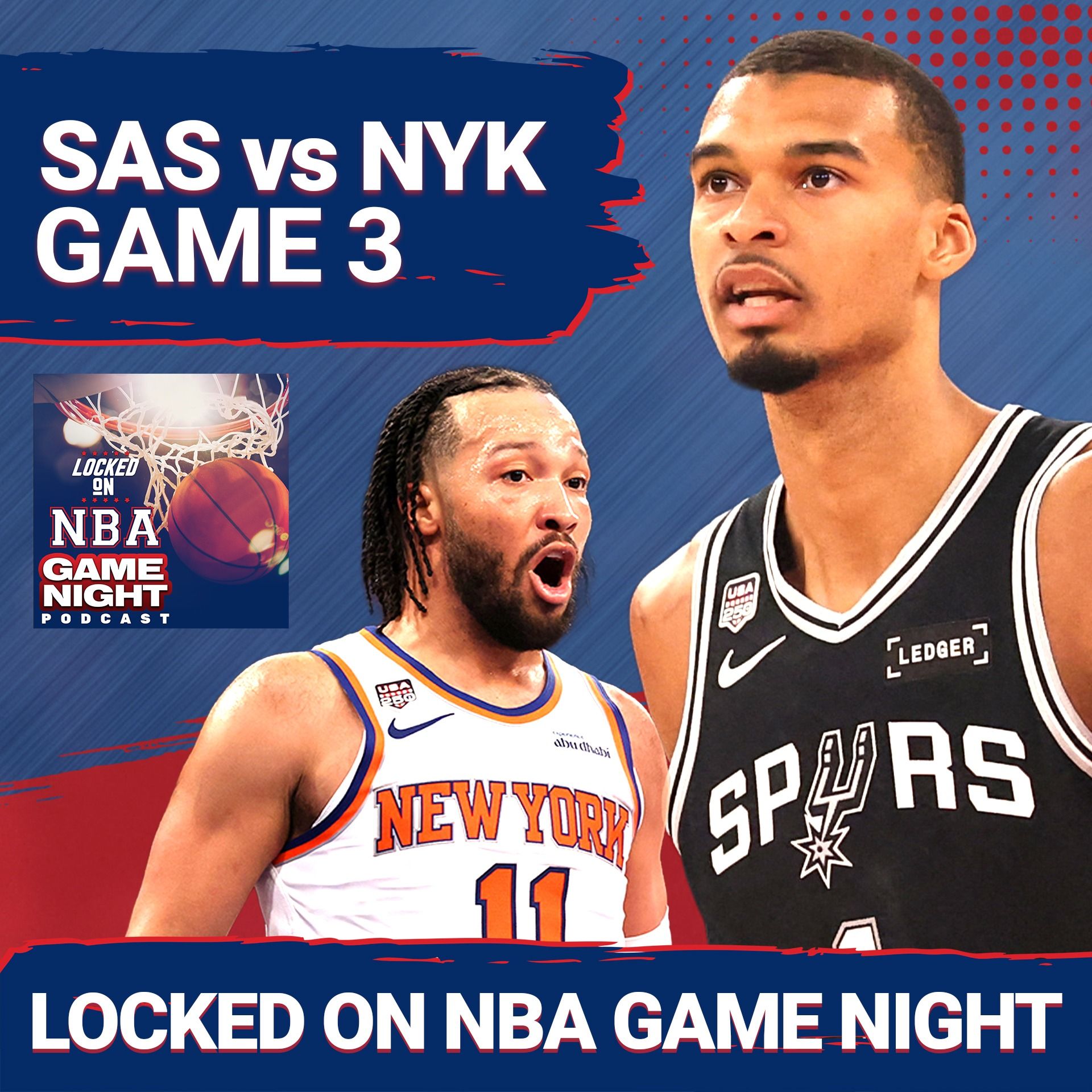How Victor Wembanyama SILENCED the New York Knicks in Game 3 of the NBA Finals | NBA Postgame episode artwork