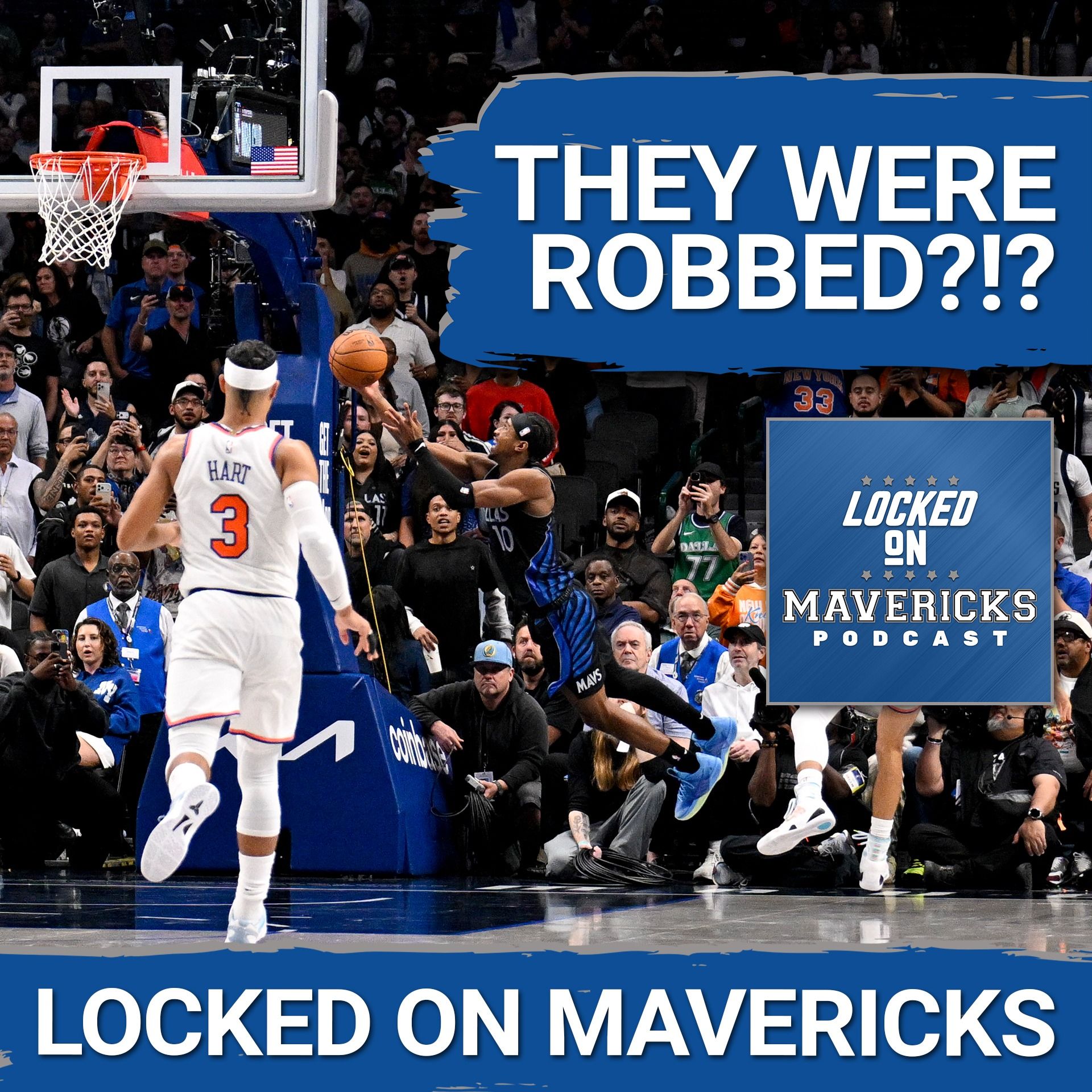 POSTGAME: Final Call Robbed Dallas Mavericks of a Tough Win | D'Angelo Russell's Scoring Run