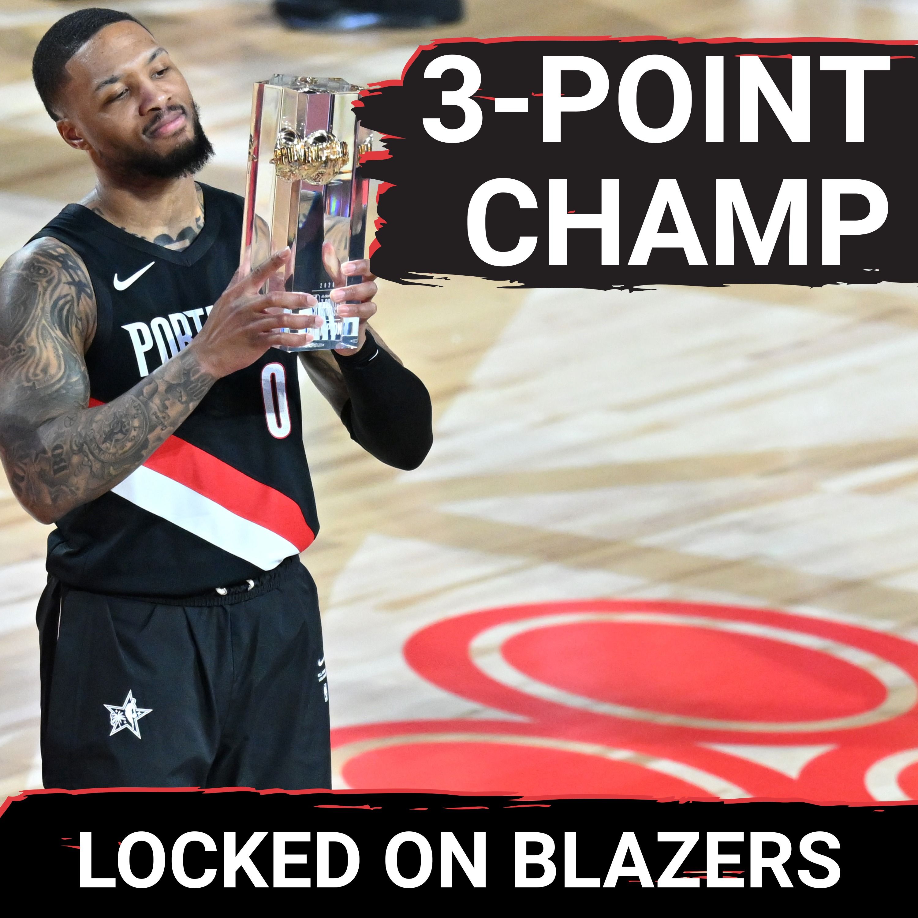 Damian Lillard Claims the 3-Point Crown | Portland Trail Blazers at All-Star Weekend